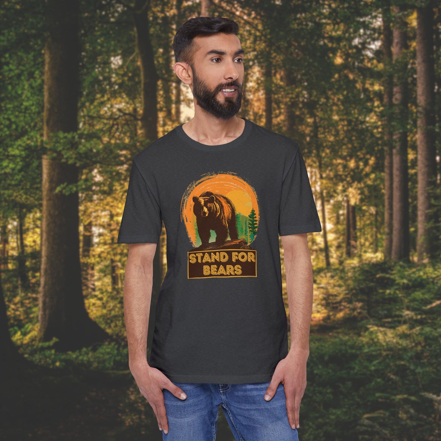 Stand For Bears Eco-Friendly Unisex District® Re-Tee®