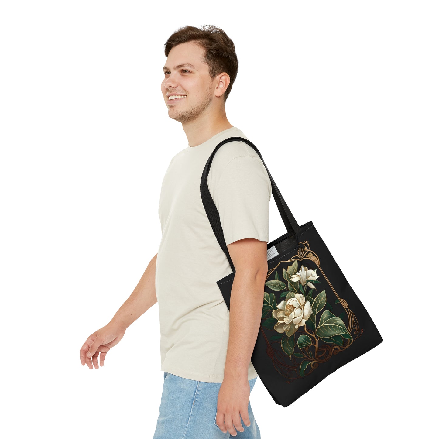 Art Nouveau Gardenia Tote Bag