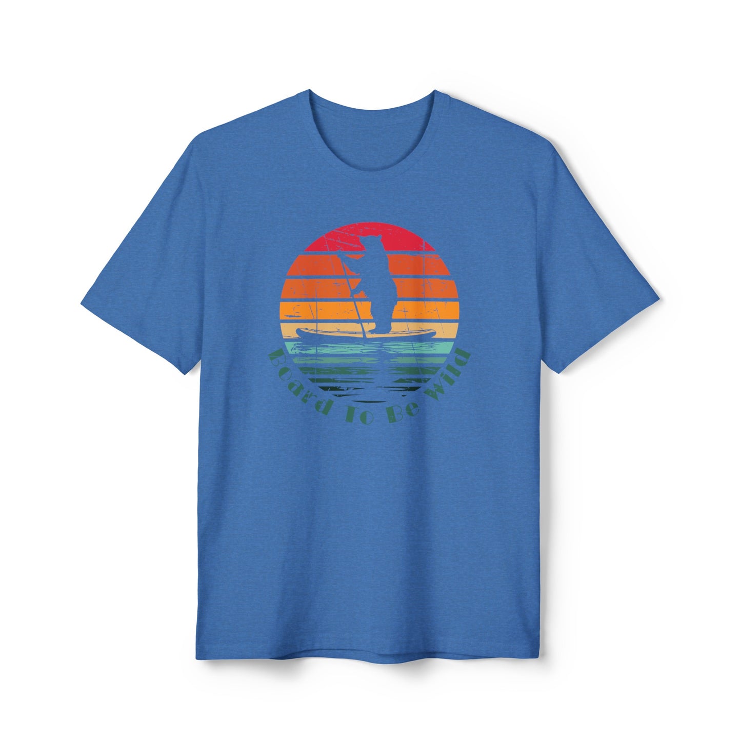 Board to Be Wild Eco-Friendly Paddleboard Bear Unisex District® Re-Tee®