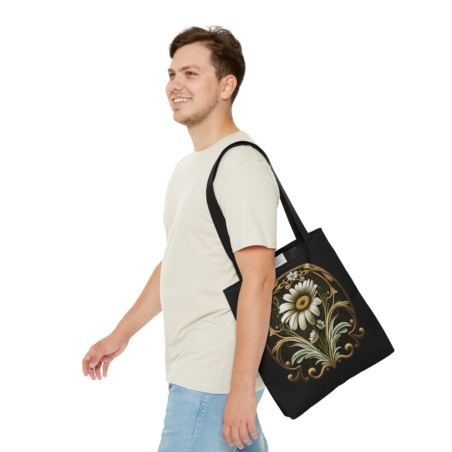 Art Nouveau Daisy Tote Bag