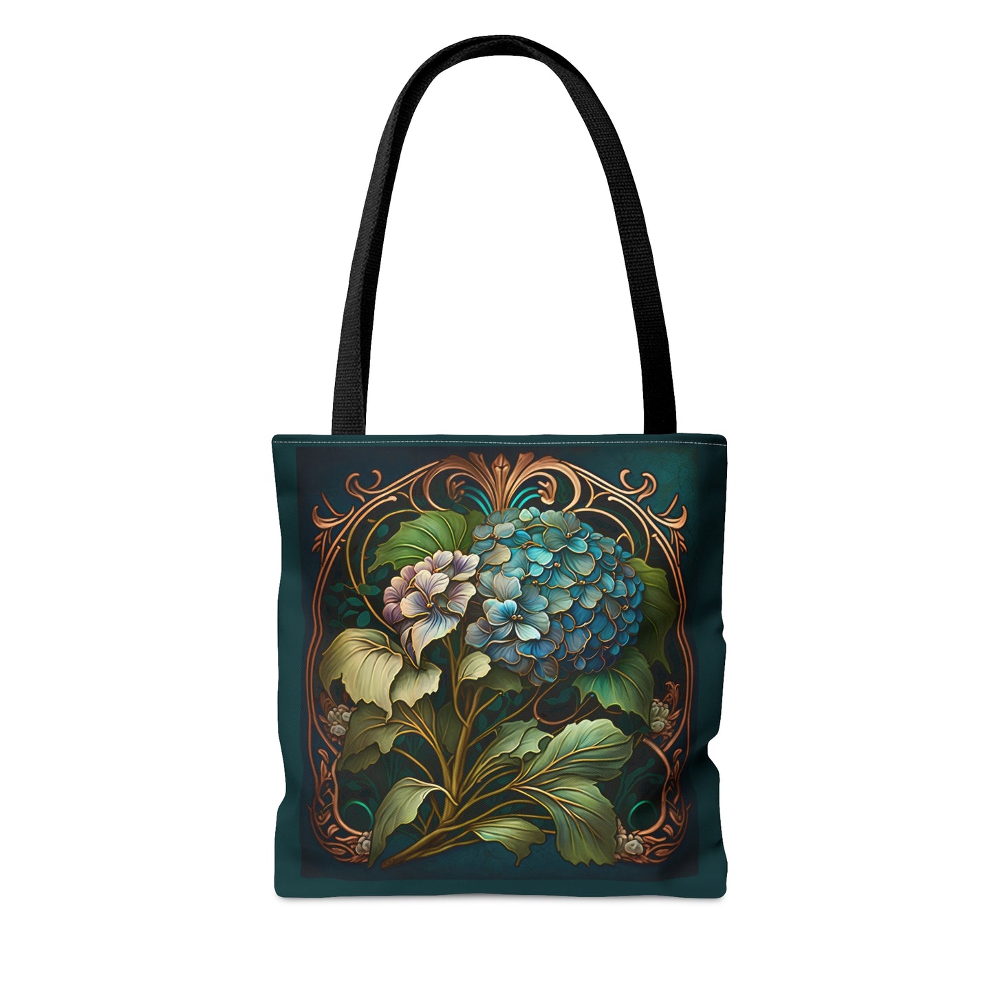 Art Nouveau Hydrangea Tote Bag