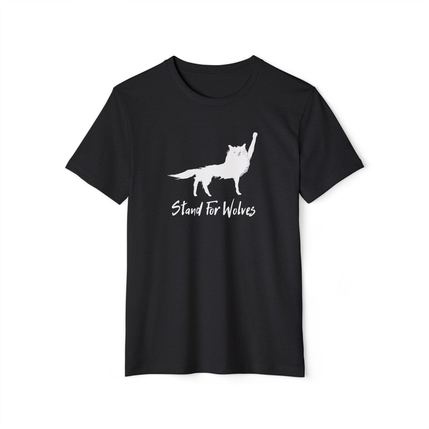 Stand for Wolves Beautiful Creature Eco-Friendly Unisex Recycled Poly/Organic Cotton T-Shirt