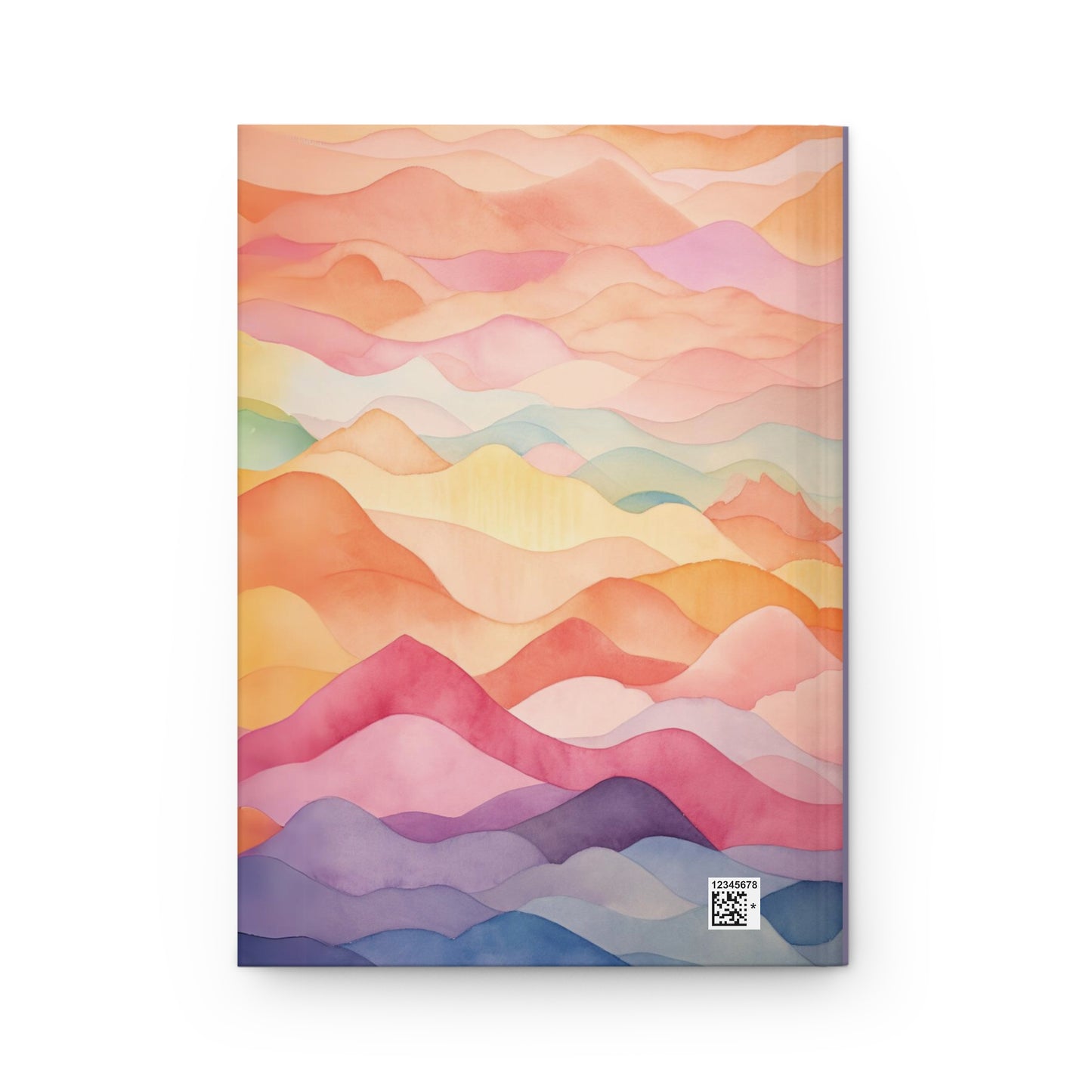 Ramble On Watercolor Mountains Hardcover Journal