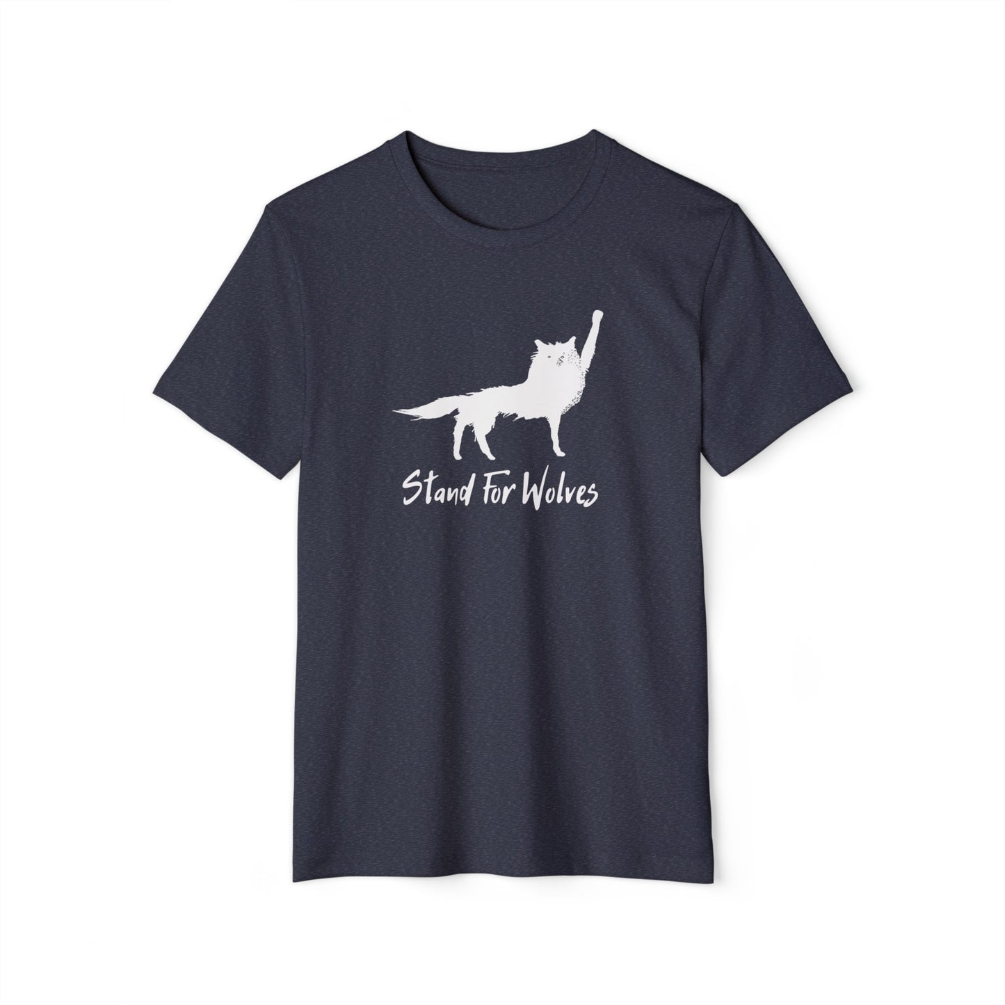 Stand for Wolves Beautiful Creature Eco-Friendly Unisex Recycled Poly/Organic Cotton T-Shirt