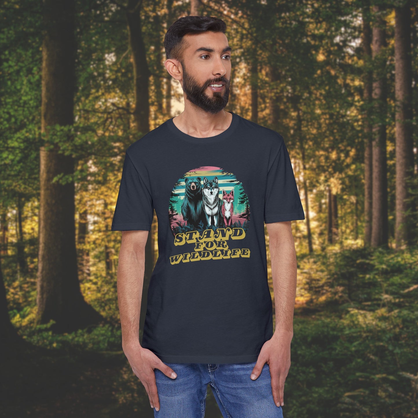 Stand for Wildlife Unisex District® Re-Tee®