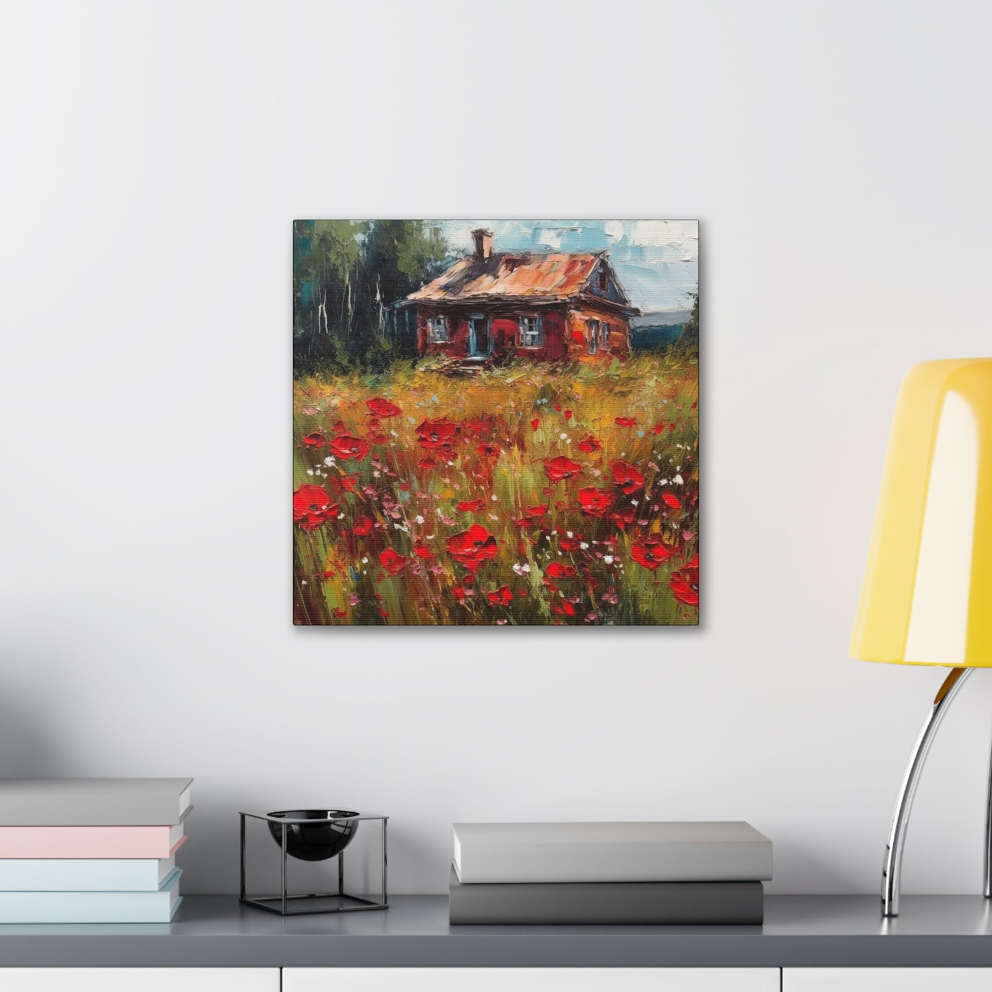 Red House Dreams Canvas