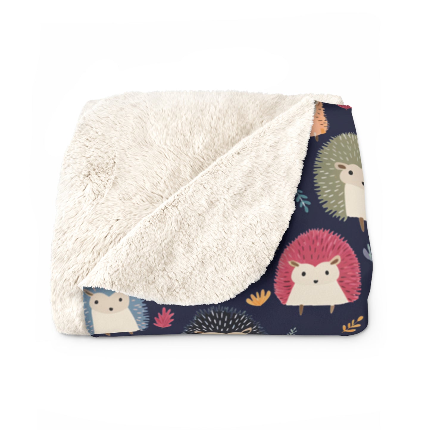 Prickly Pals Snuggle Throw Sherpa Fleece Blanket