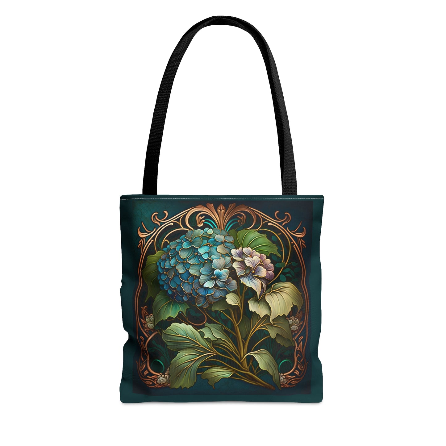 Art Nouveau Hydrangea Tote Bag