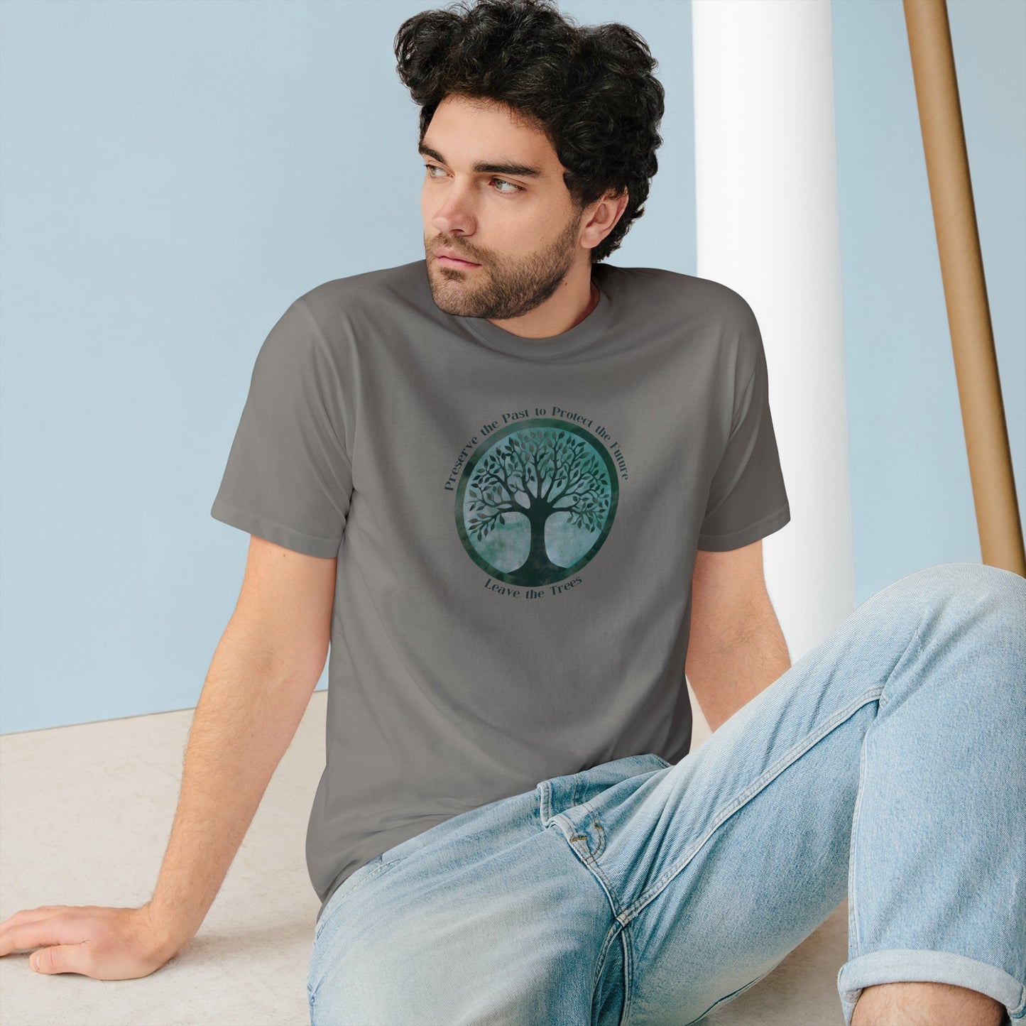 Leave The Trees Eco-Friendly Organic Cotton T-shirt