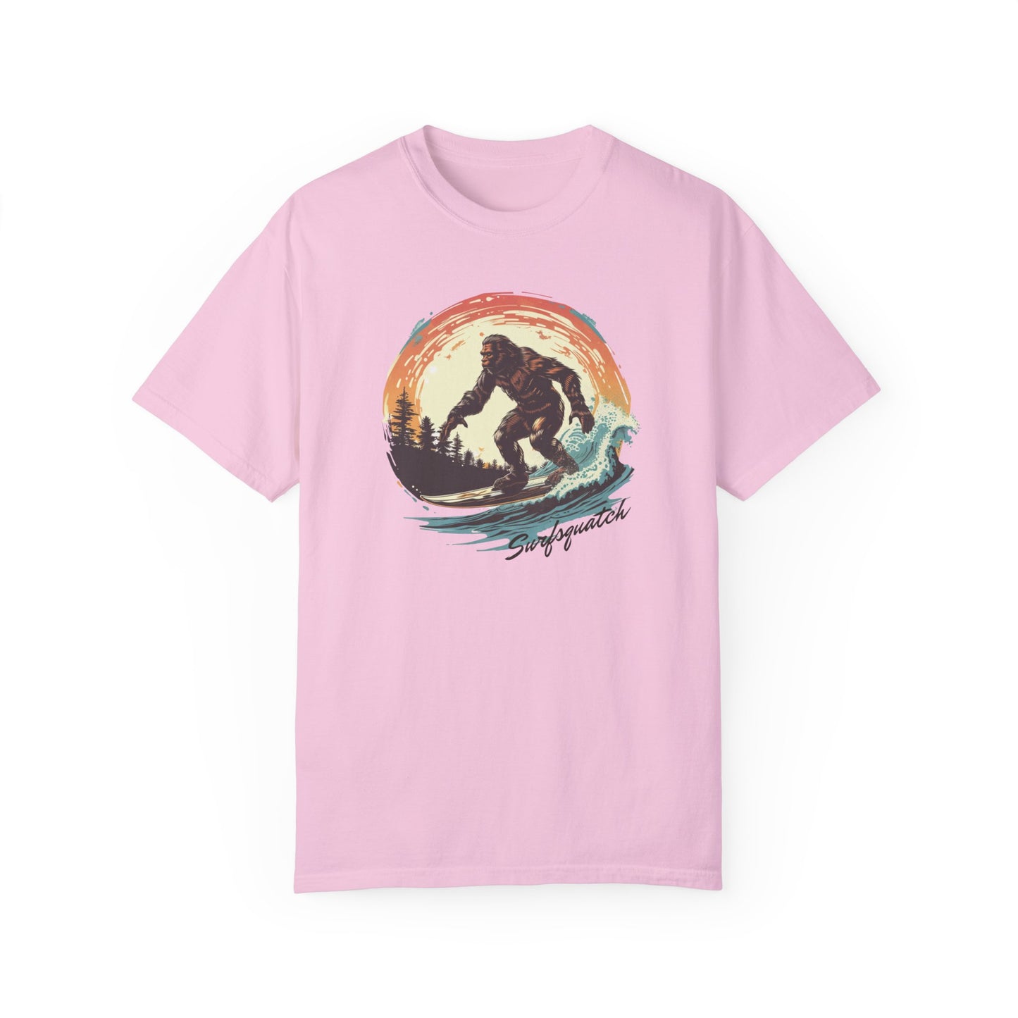 Vintage Vibes SurfSquatch Unisex Garment-Dyed T-shirt