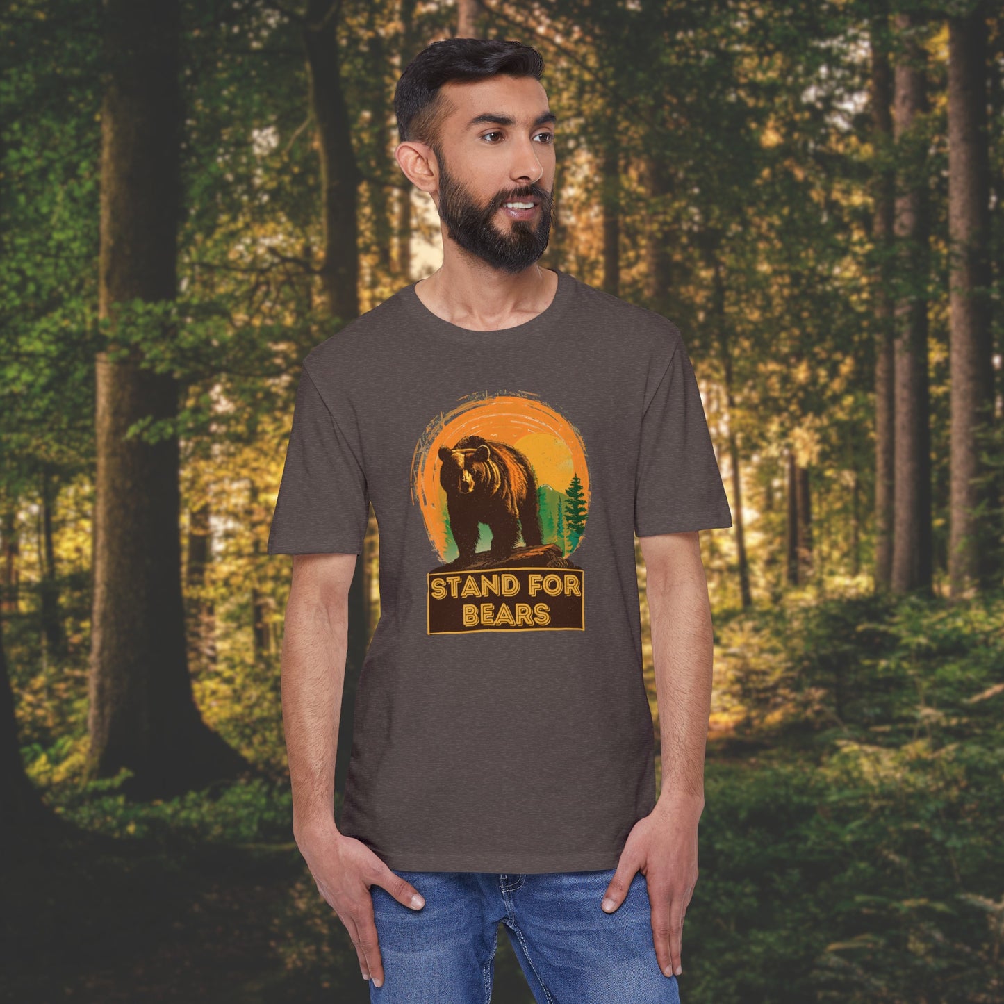 Stand For Bears Eco-Friendly Unisex District® Re-Tee®