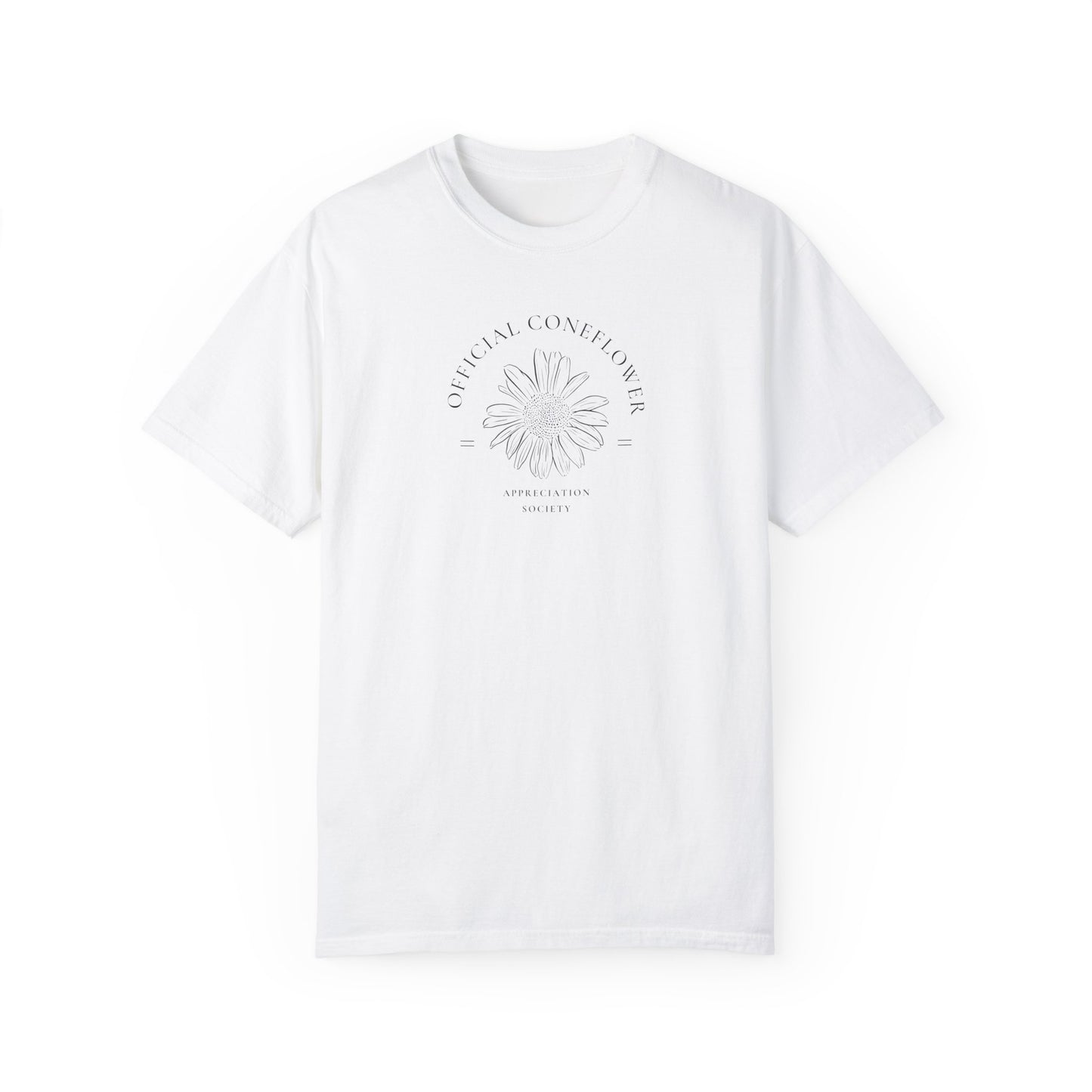 Official Coneflower Appreciation Society Unisex Garment-Dyed T-shirt