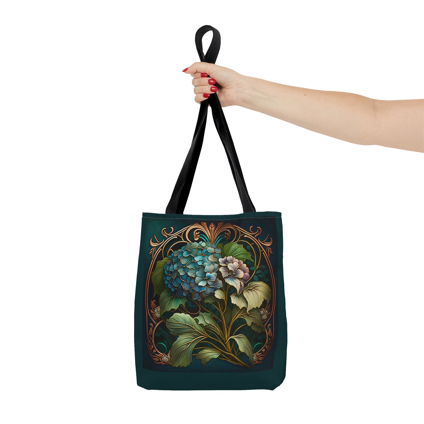 Art Nouveau Hydrangea Tote Bag