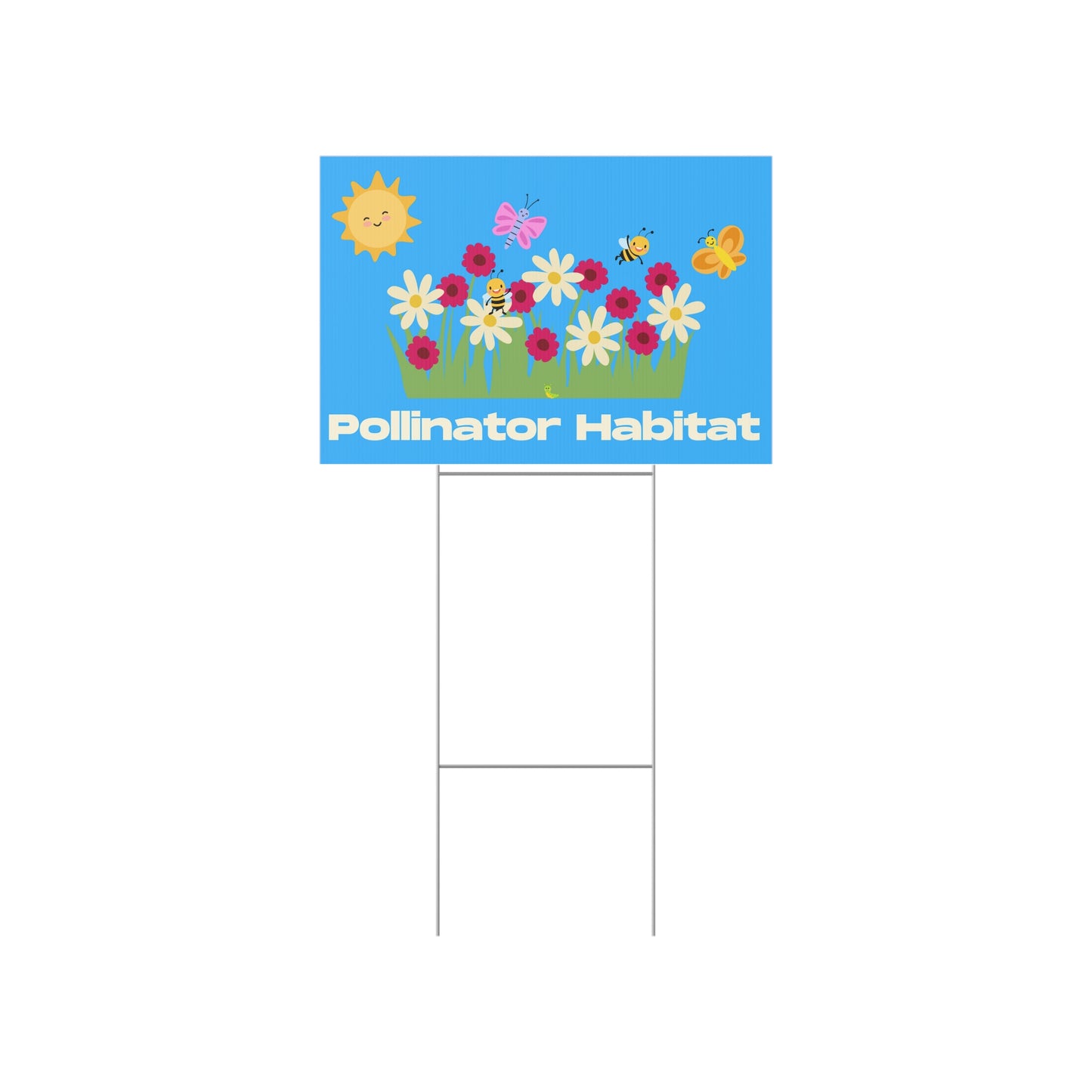 Pollinator Habitat Yard Sign