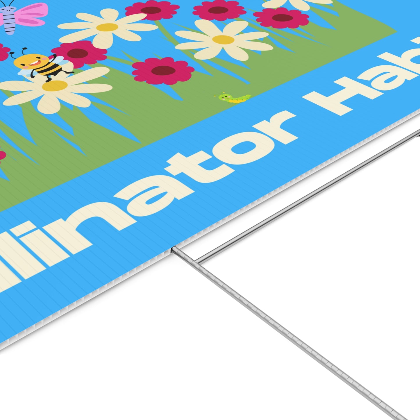 Pollinator Habitat Yard Sign