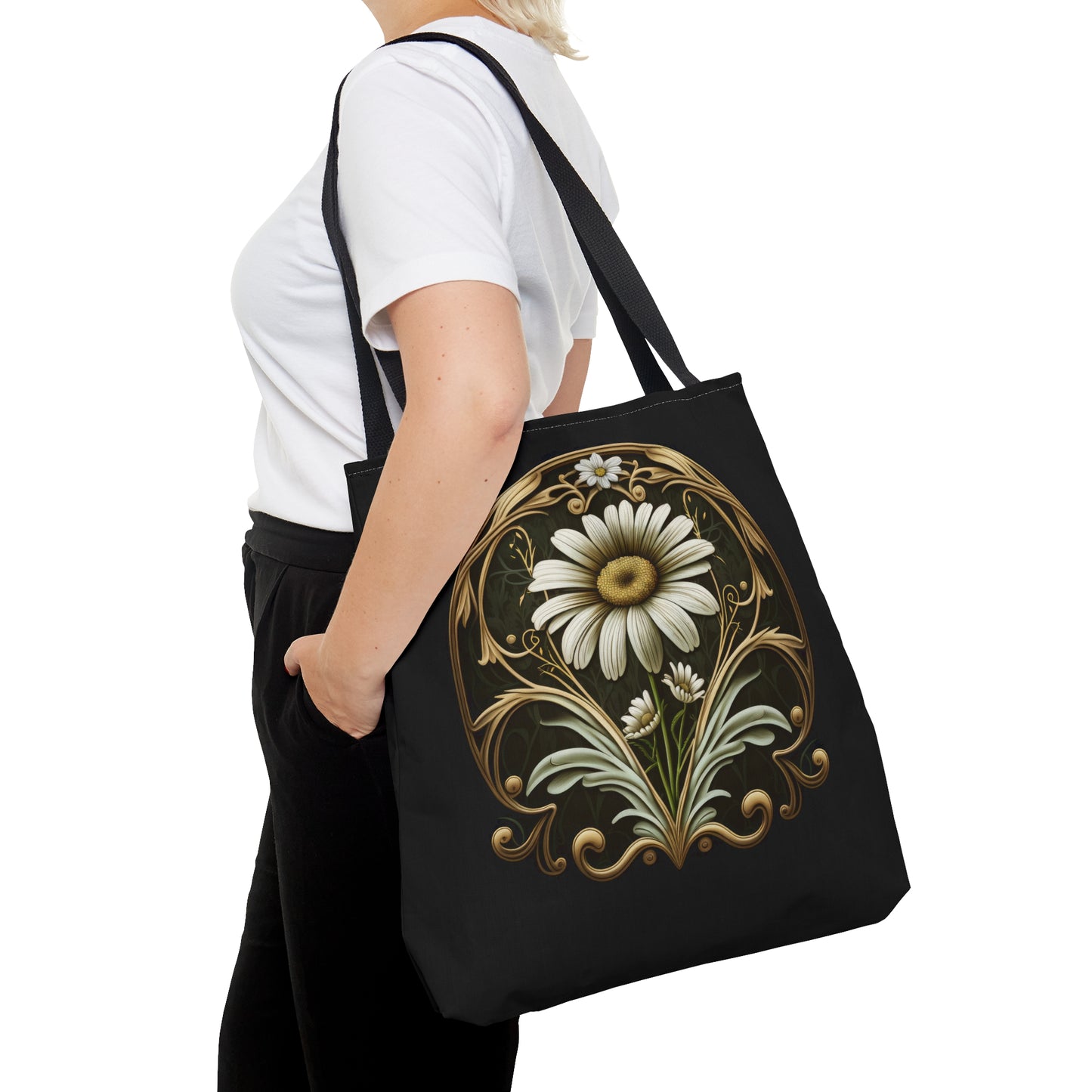 Art Nouveau Daisy Tote Bag