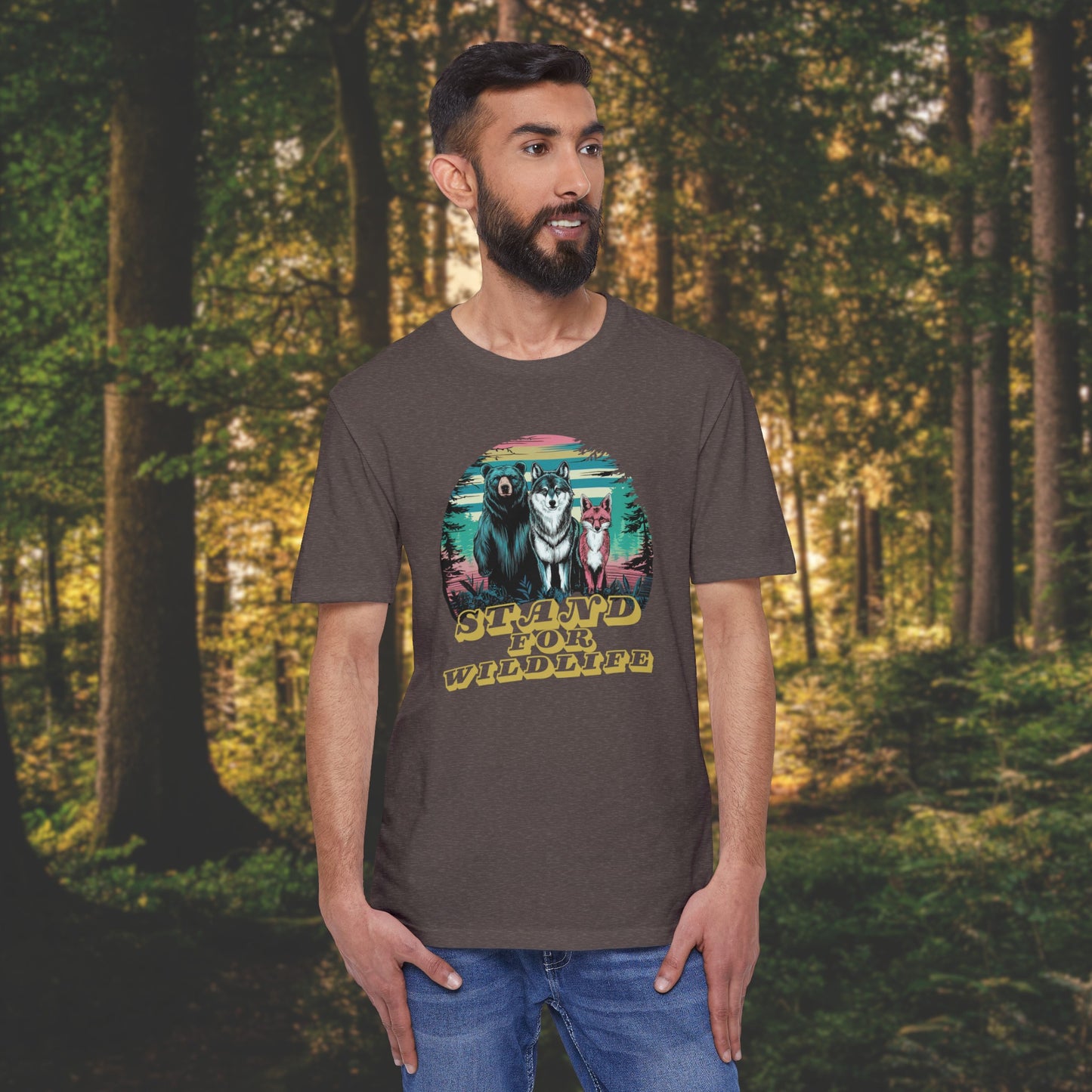 Stand for Wildlife Unisex District® Re-Tee®