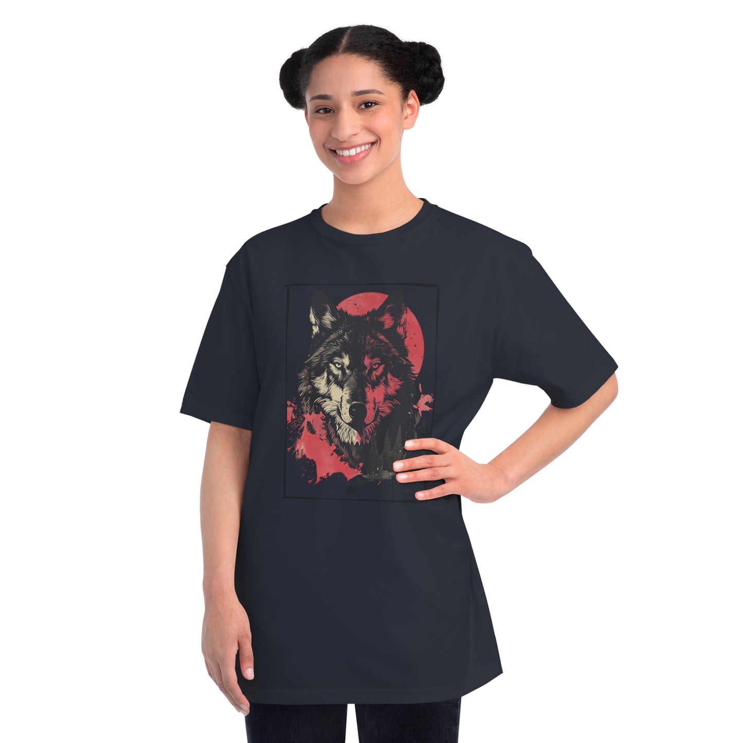 Red Wolf Eco-Friendly Organic Unisex Classic T-Shirt