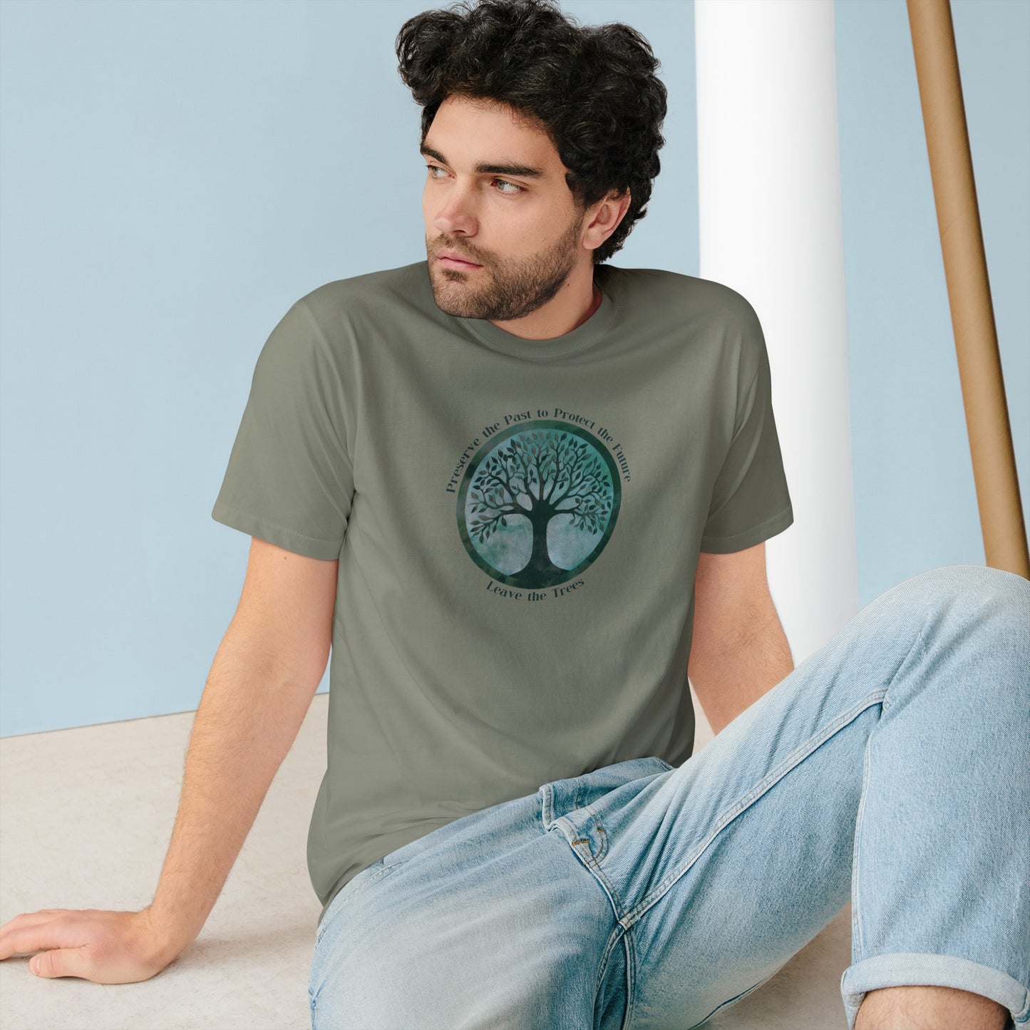 Leave The Trees Eco-Friendly Organic Cotton T-shirt