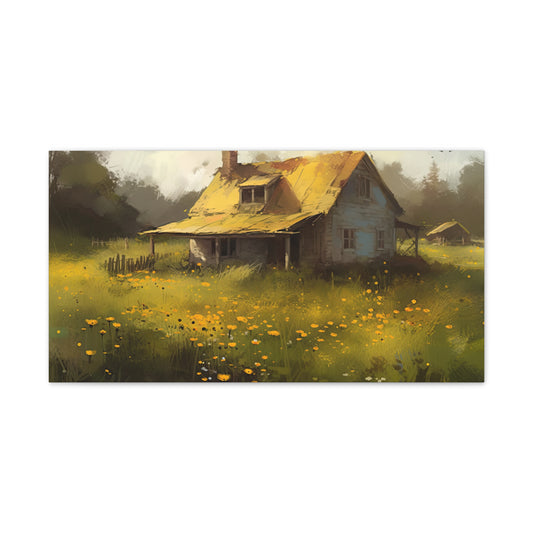 Granny and Pa's House Canvas