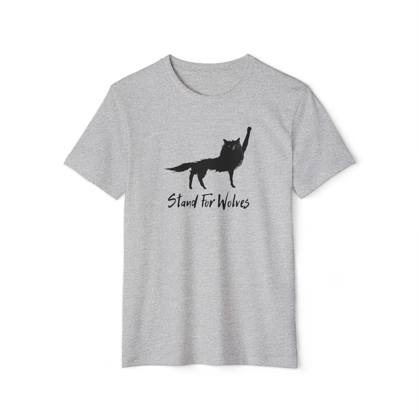 Stand for Wolves Beautiful Creature Eco-Friendly Unisex Recycled Poly/Organic Cotton T-Shirt