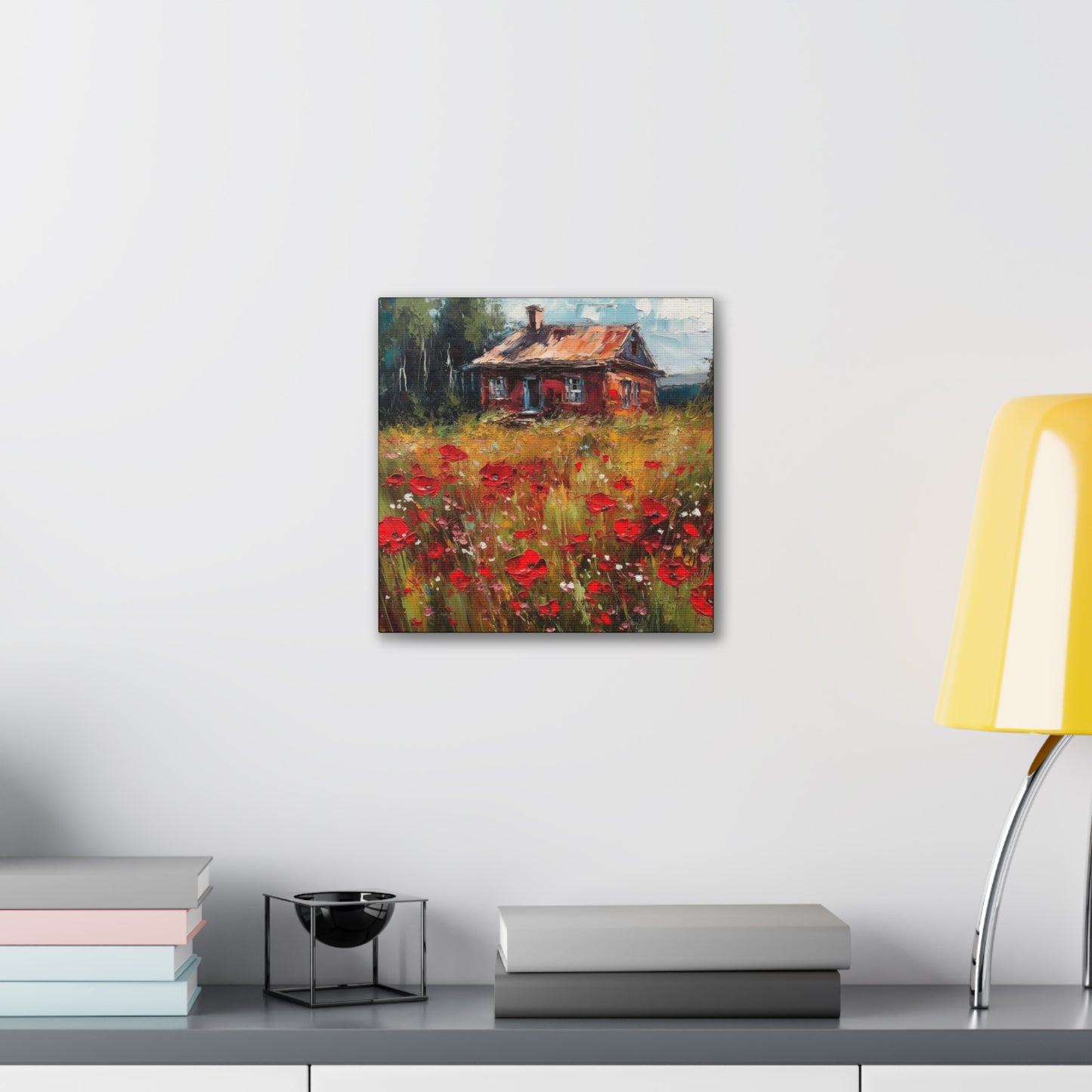 Red House Dreams Canvas