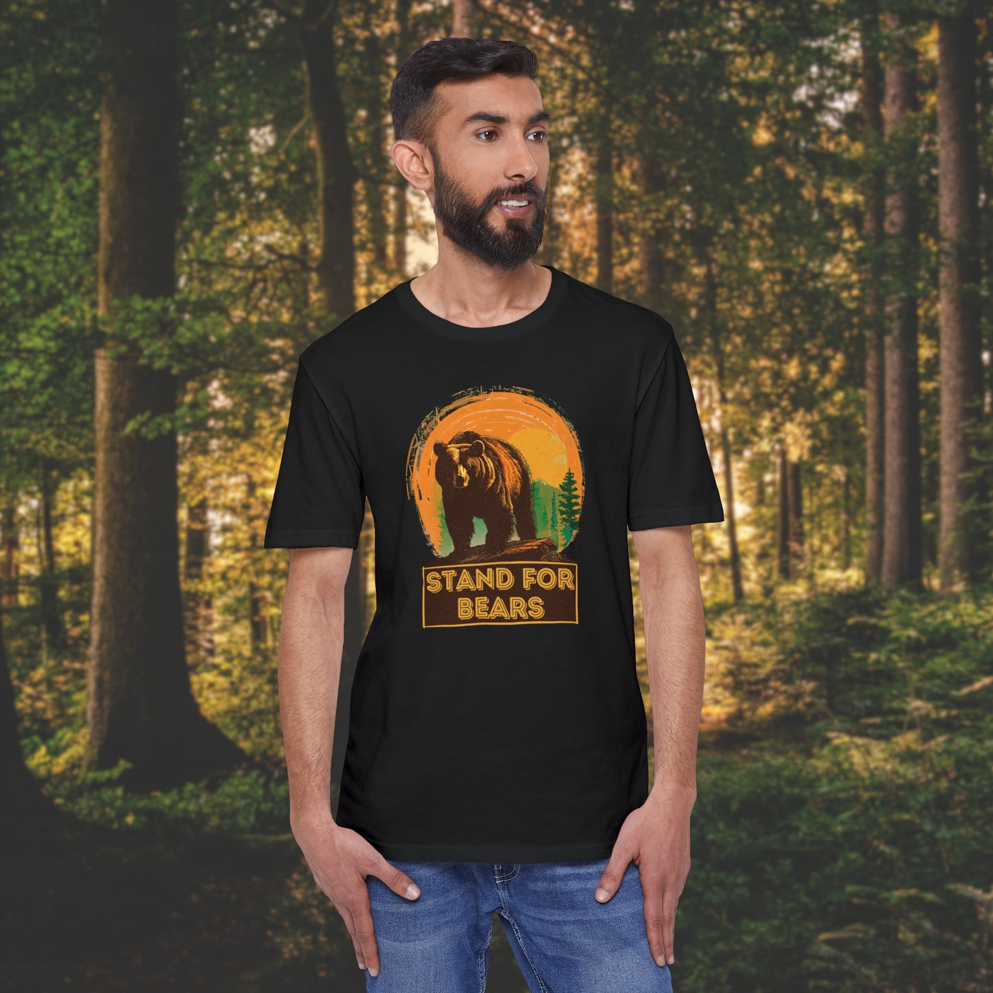 Stand For Bears Eco-Friendly Unisex District® Re-Tee®