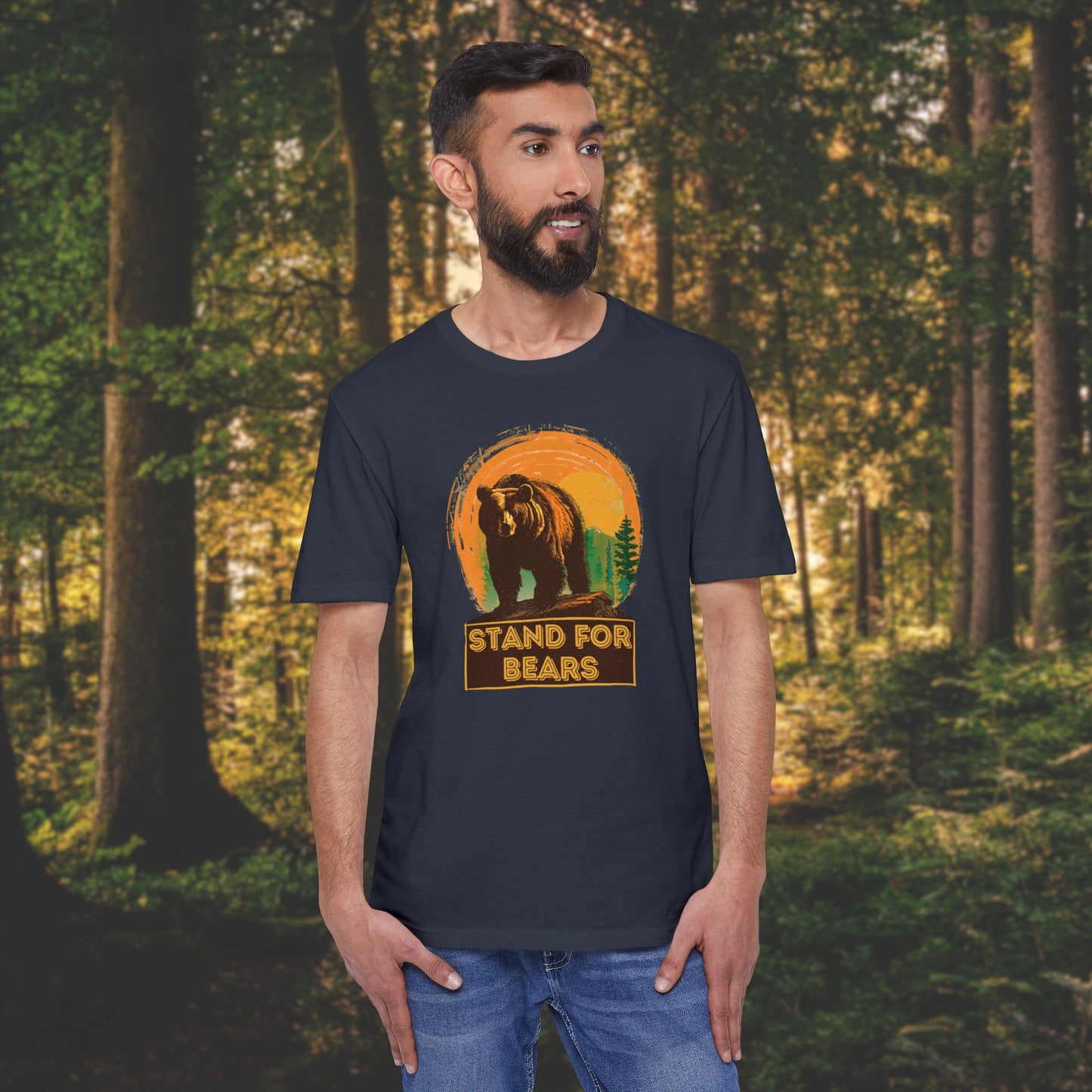 Stand For Bears Eco-Friendly Unisex District® Re-Tee®