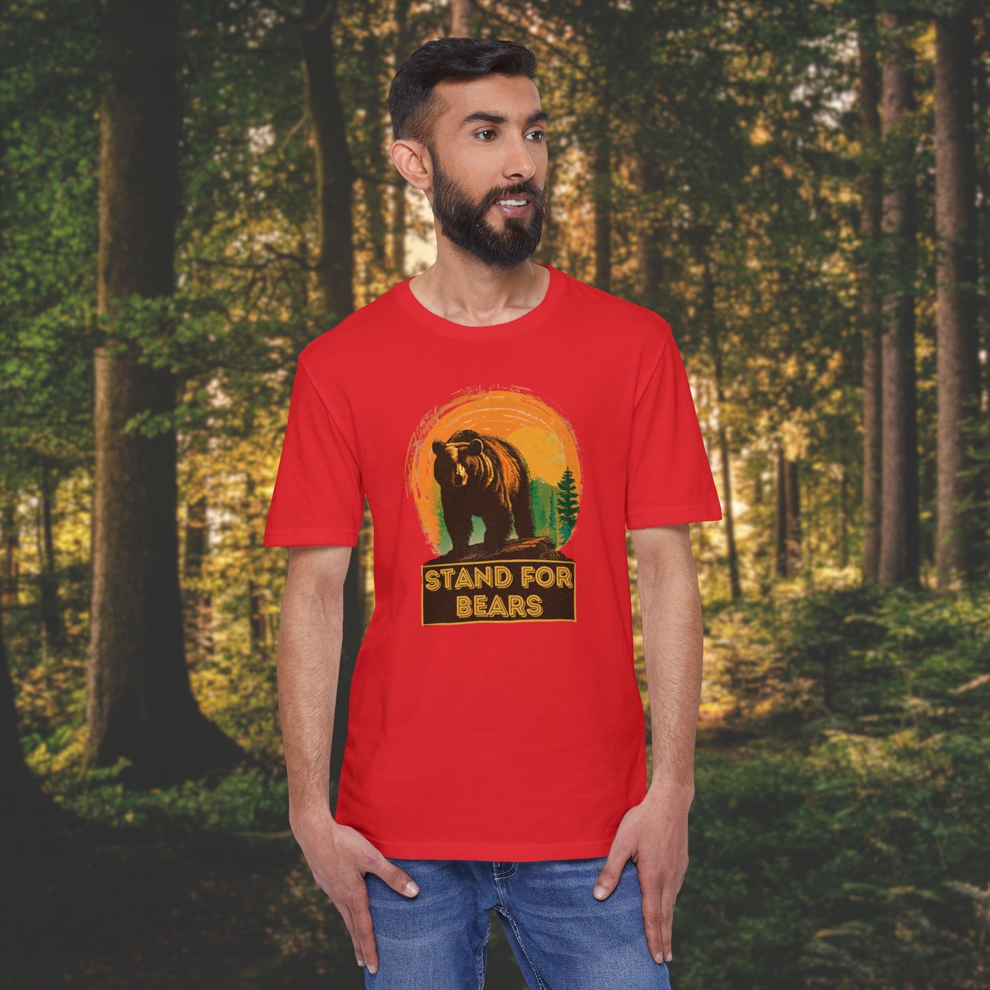 Stand For Bears Eco-Friendly Unisex District® Re-Tee®