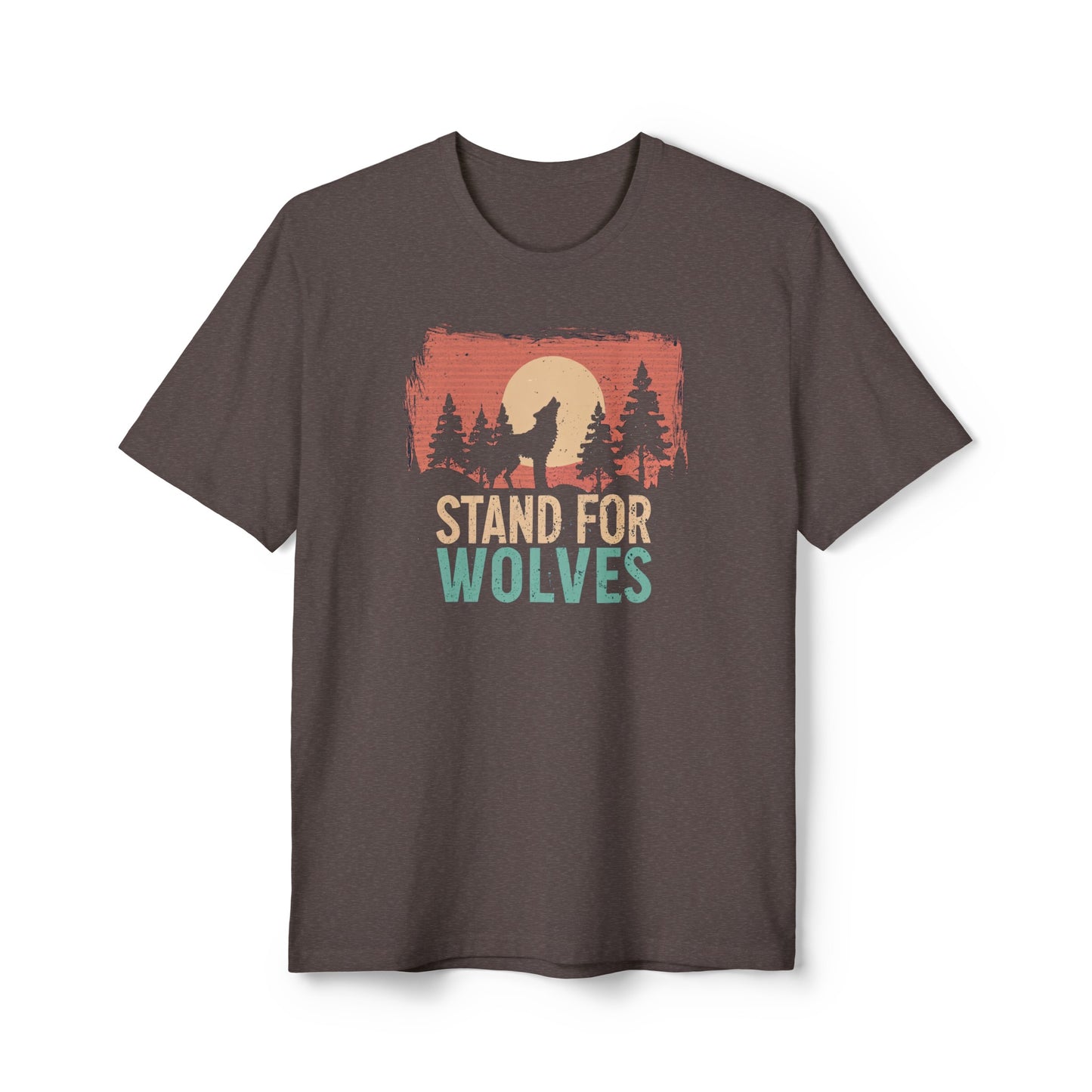 Stand For Wolves Eco-Friendly Unisex District® Re-Tee® Shirt