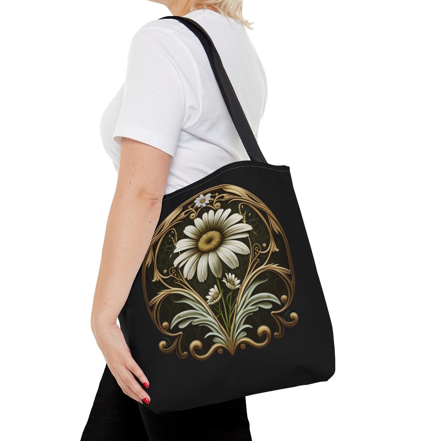 Art Nouveau Daisy Tote Bag