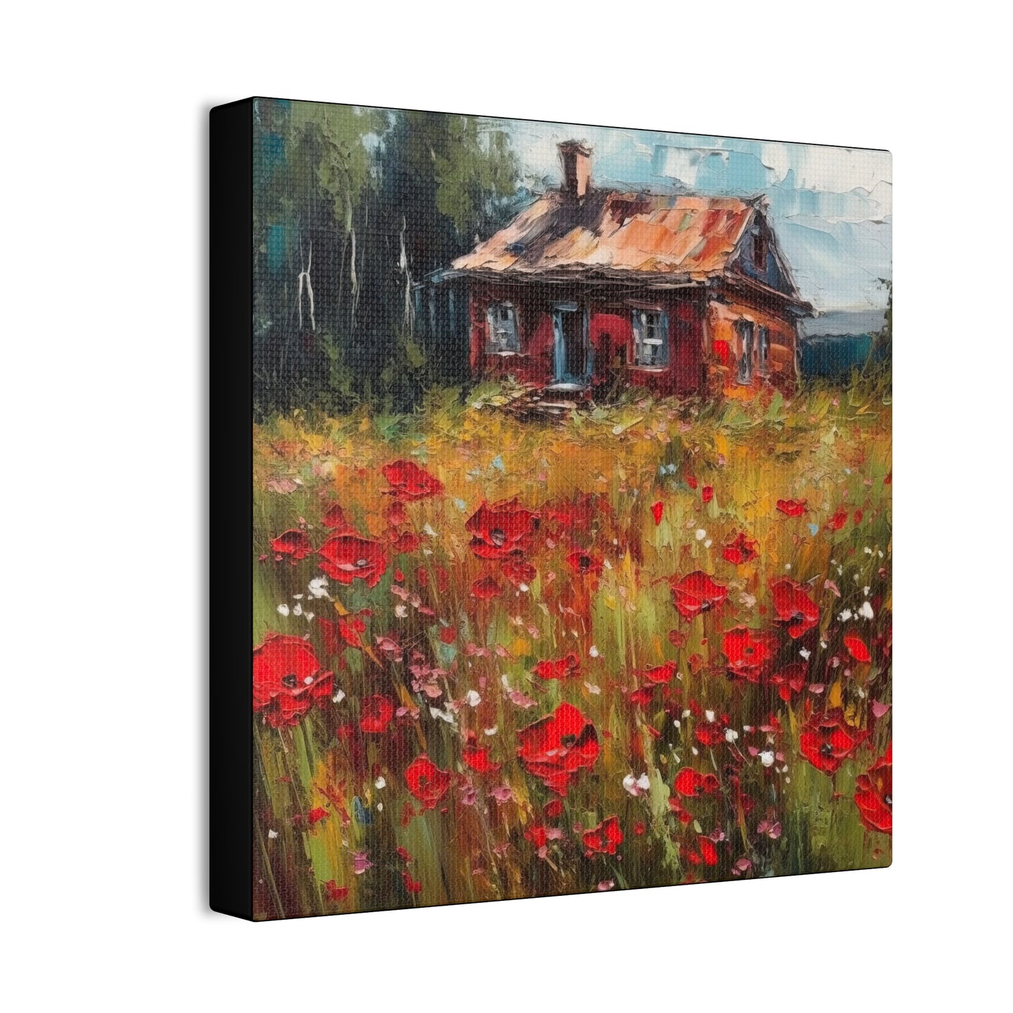 Red House Dreams Canvas