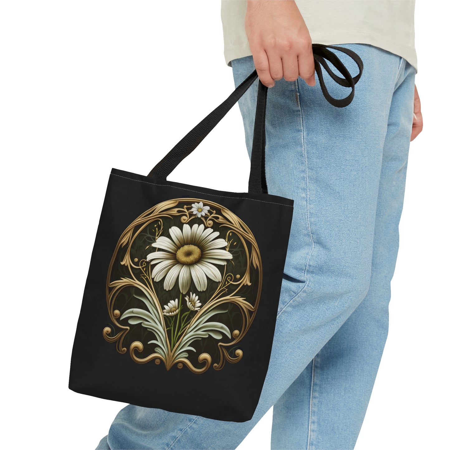 Art Nouveau Daisy Tote Bag