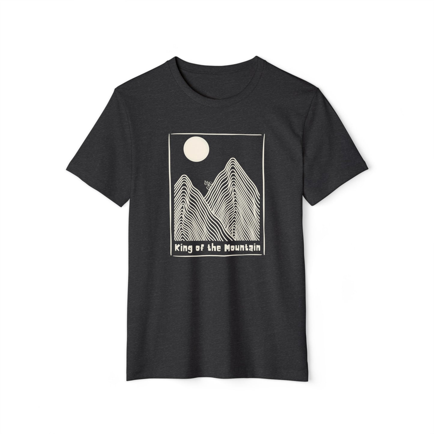 King of the Mountain Cycling Eco-friendly Unisex T-Shirt