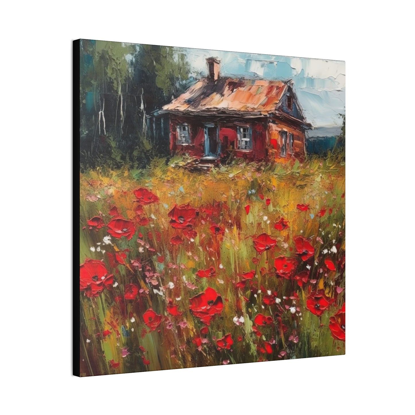 Red House Dreams Canvas