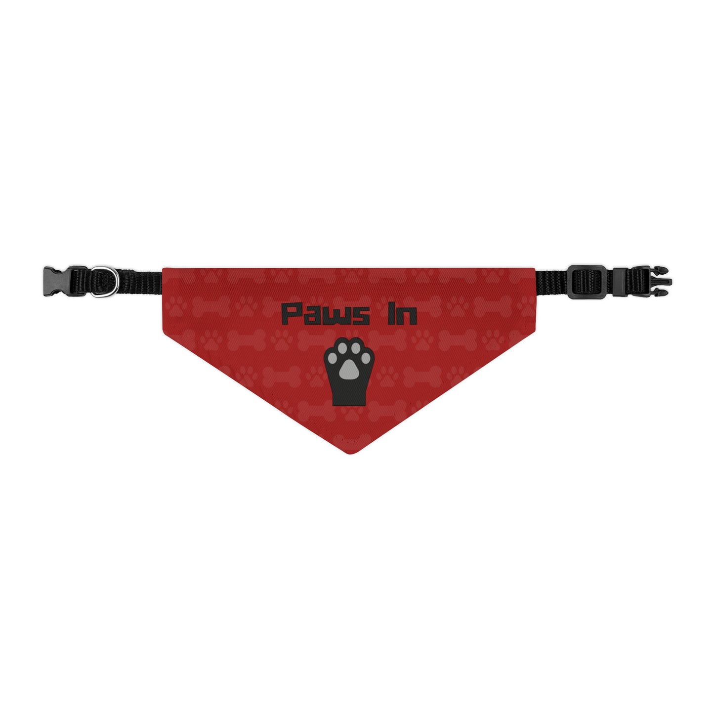 Paws In Pet Bandana Collar