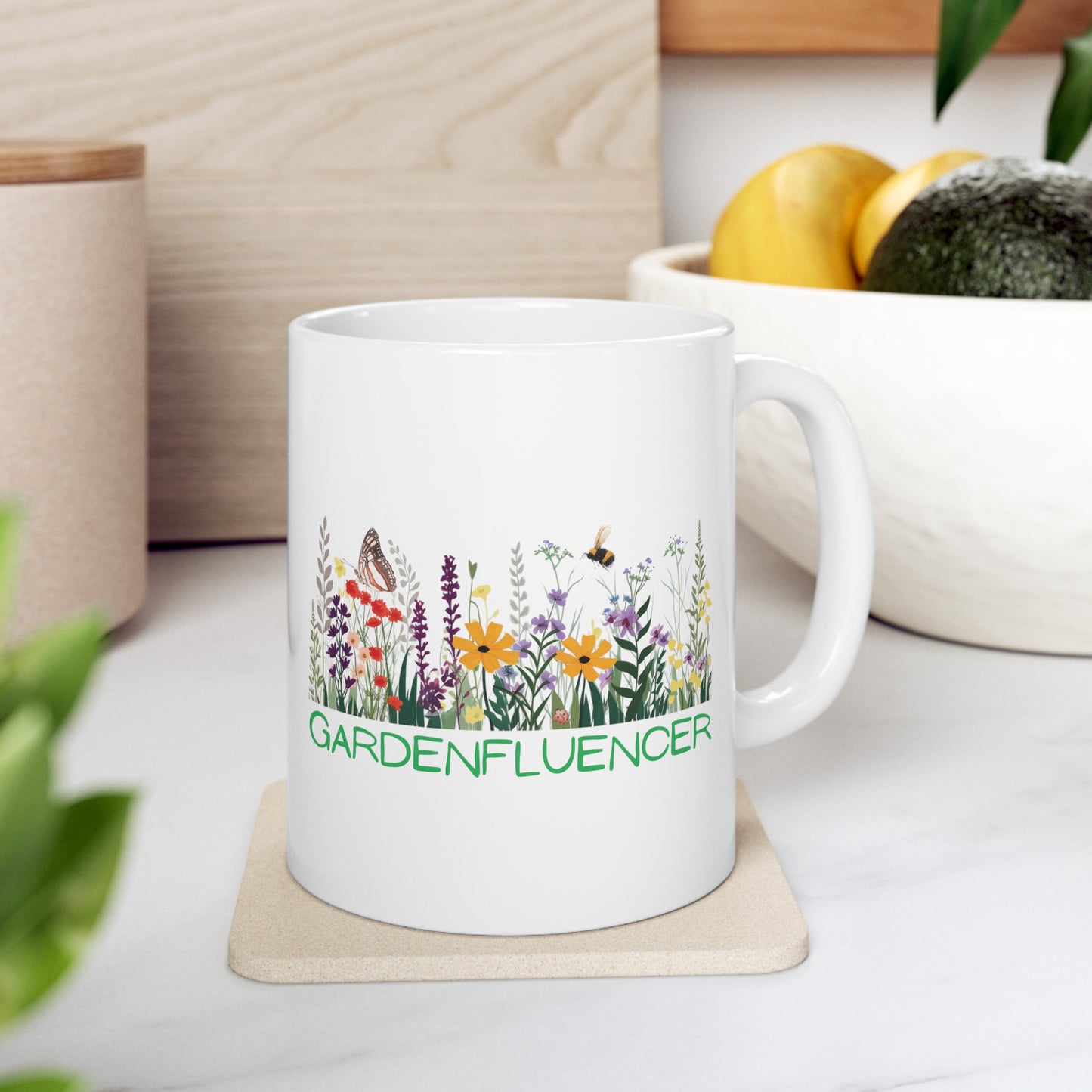 Trendy Gardenfluencer Ceramic Mug 11oz