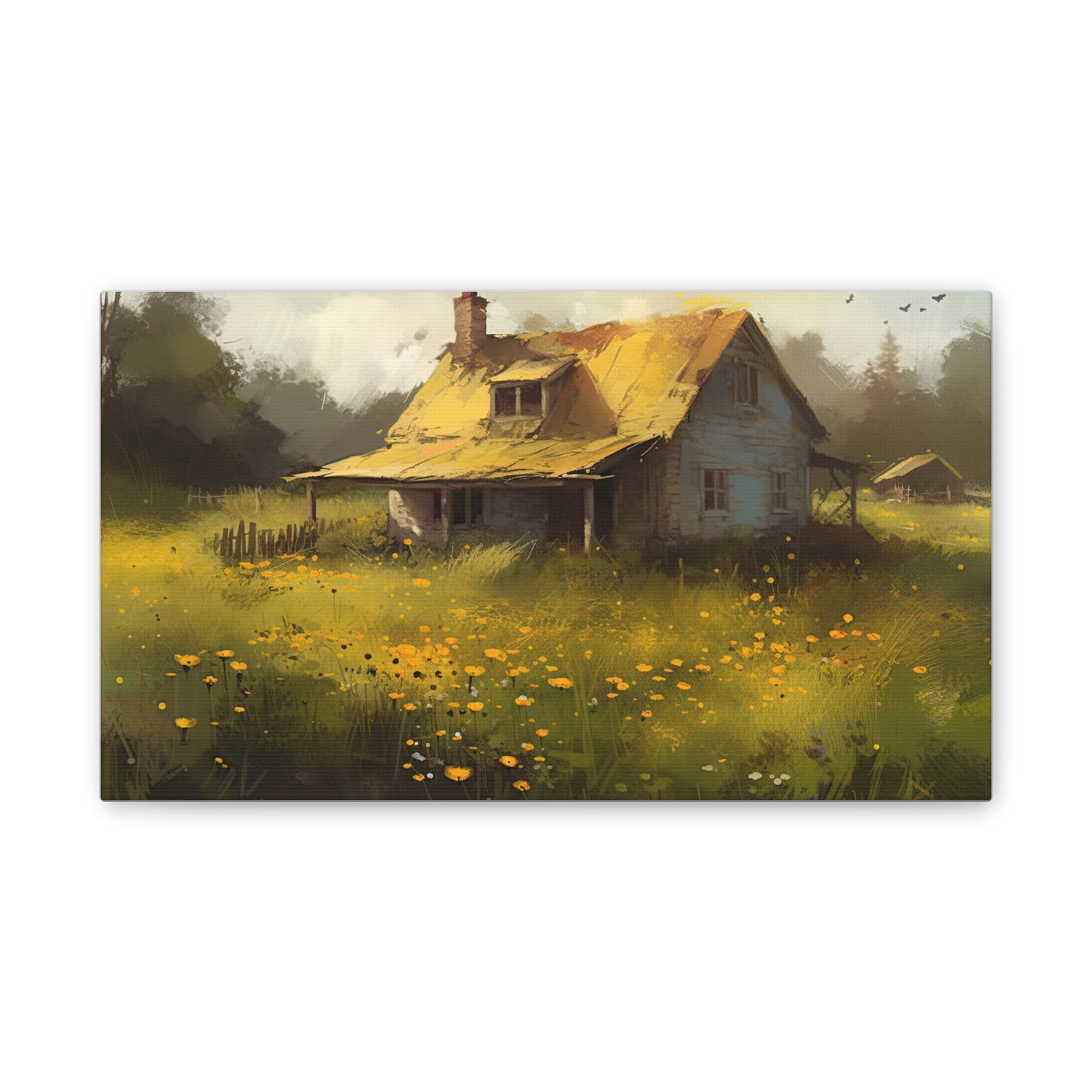 Granny and Pa's House Canvas