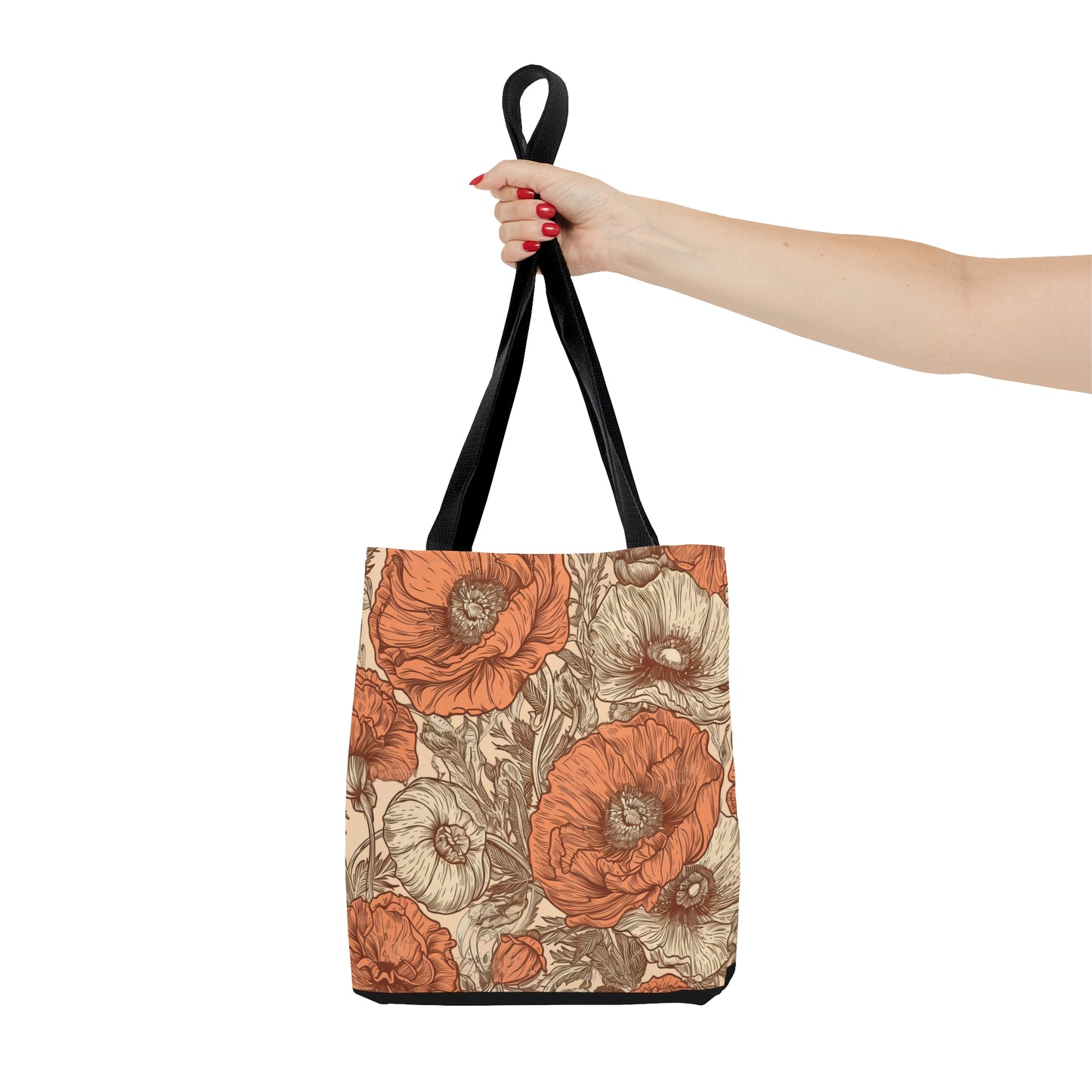 Poppies Toile Tote Bag