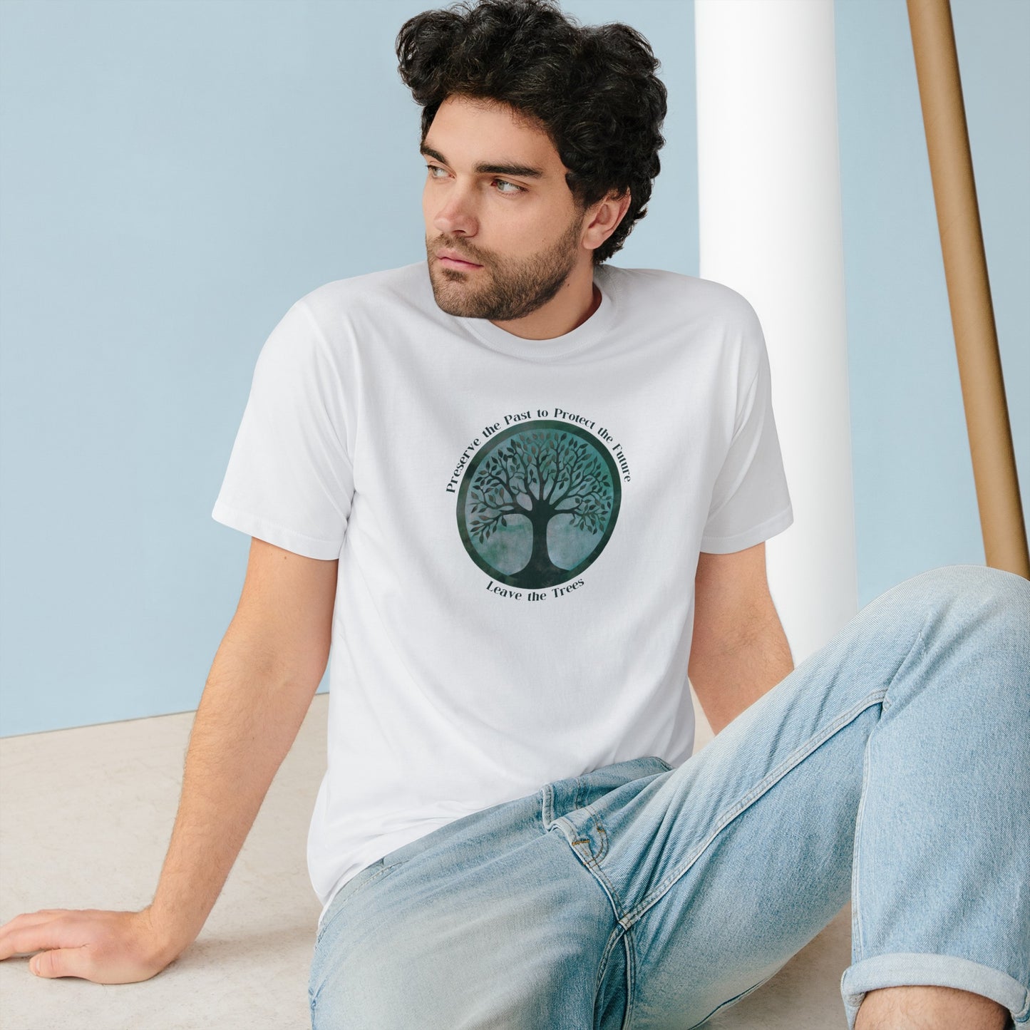 Leave The Trees Eco-Friendly Organic Cotton T-shirt