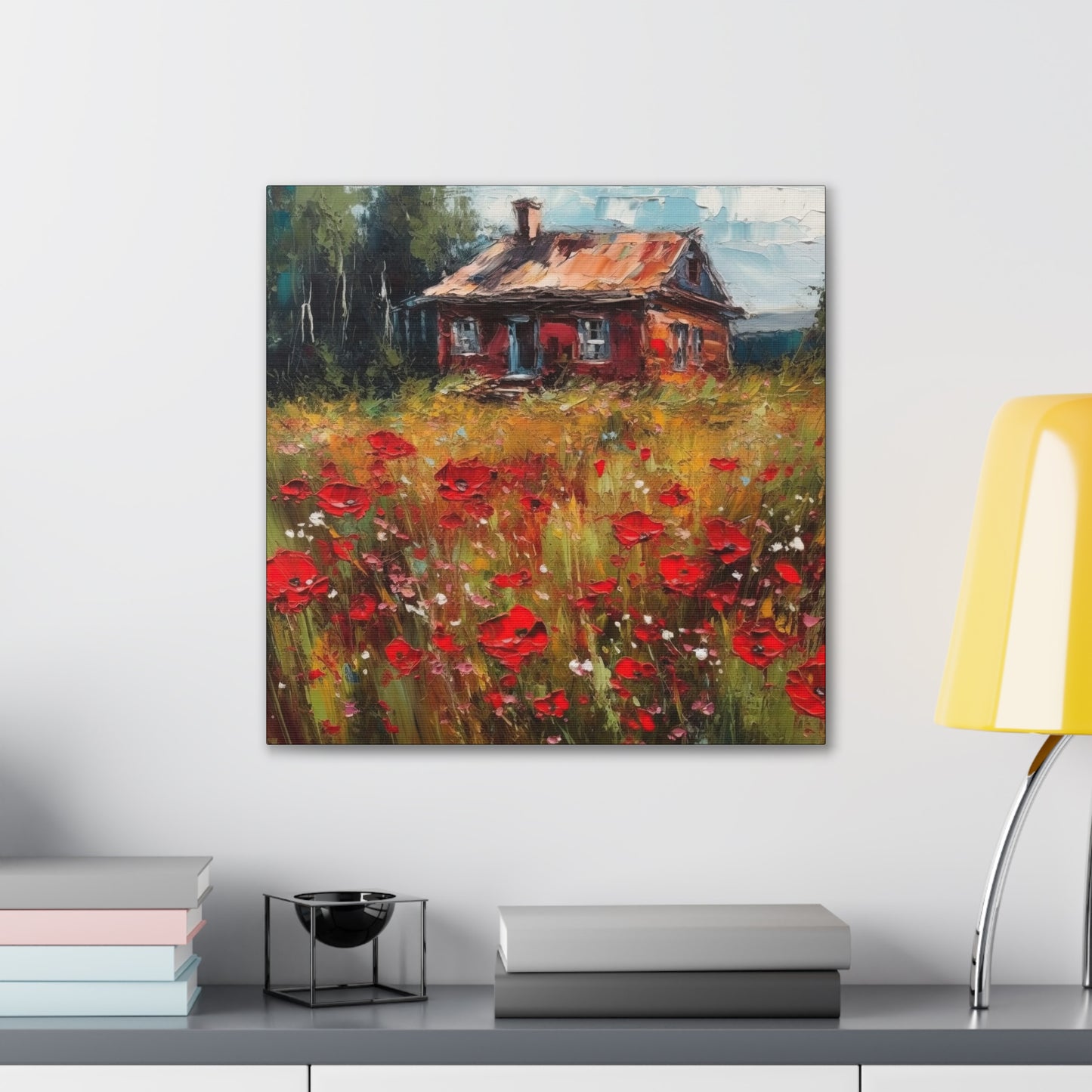 Red House Dreams Canvas