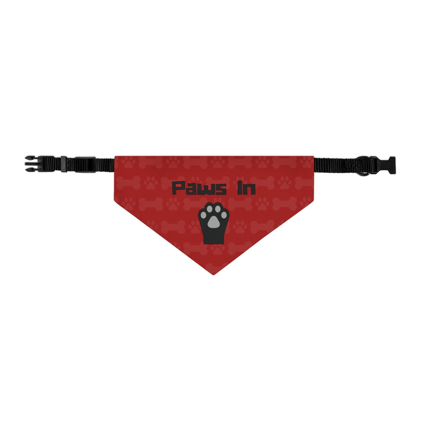 Paws In Pet Bandana Collar