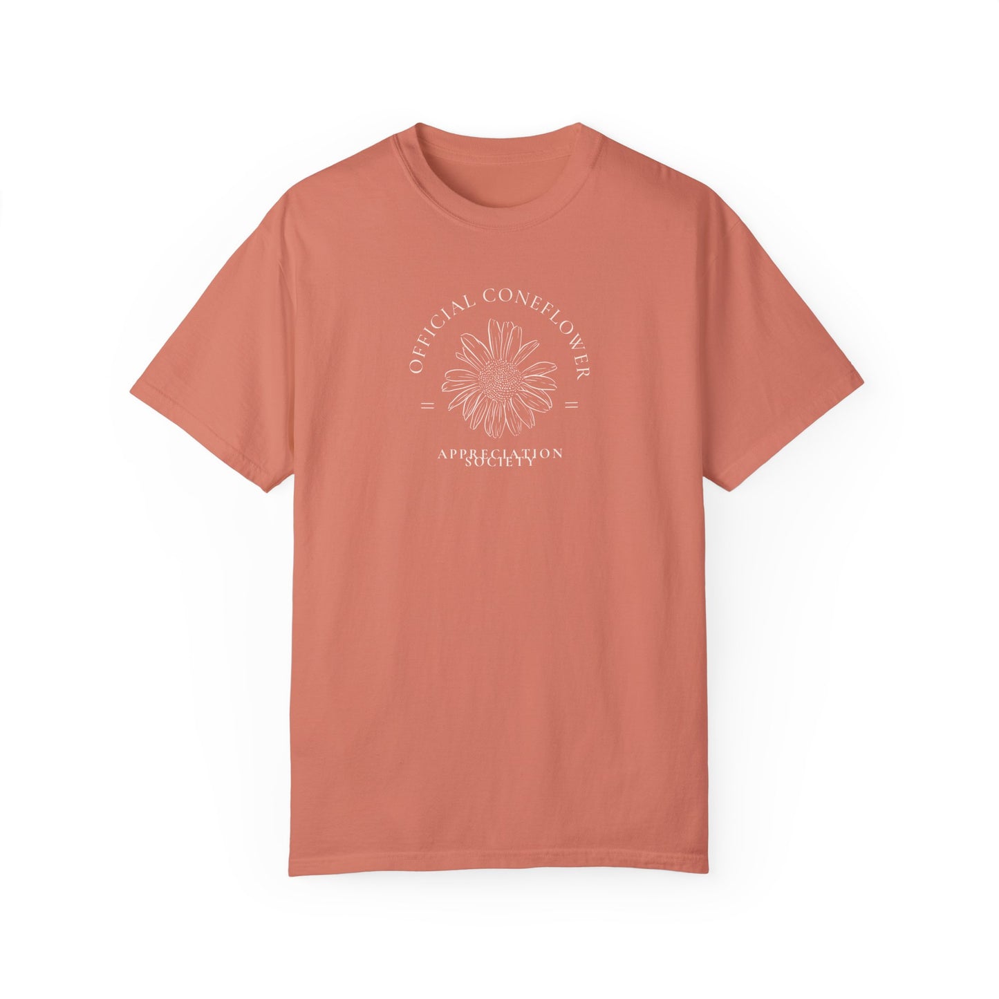 Official Coneflower Appreciation Society Unisex Garment-Dyed T-shirt