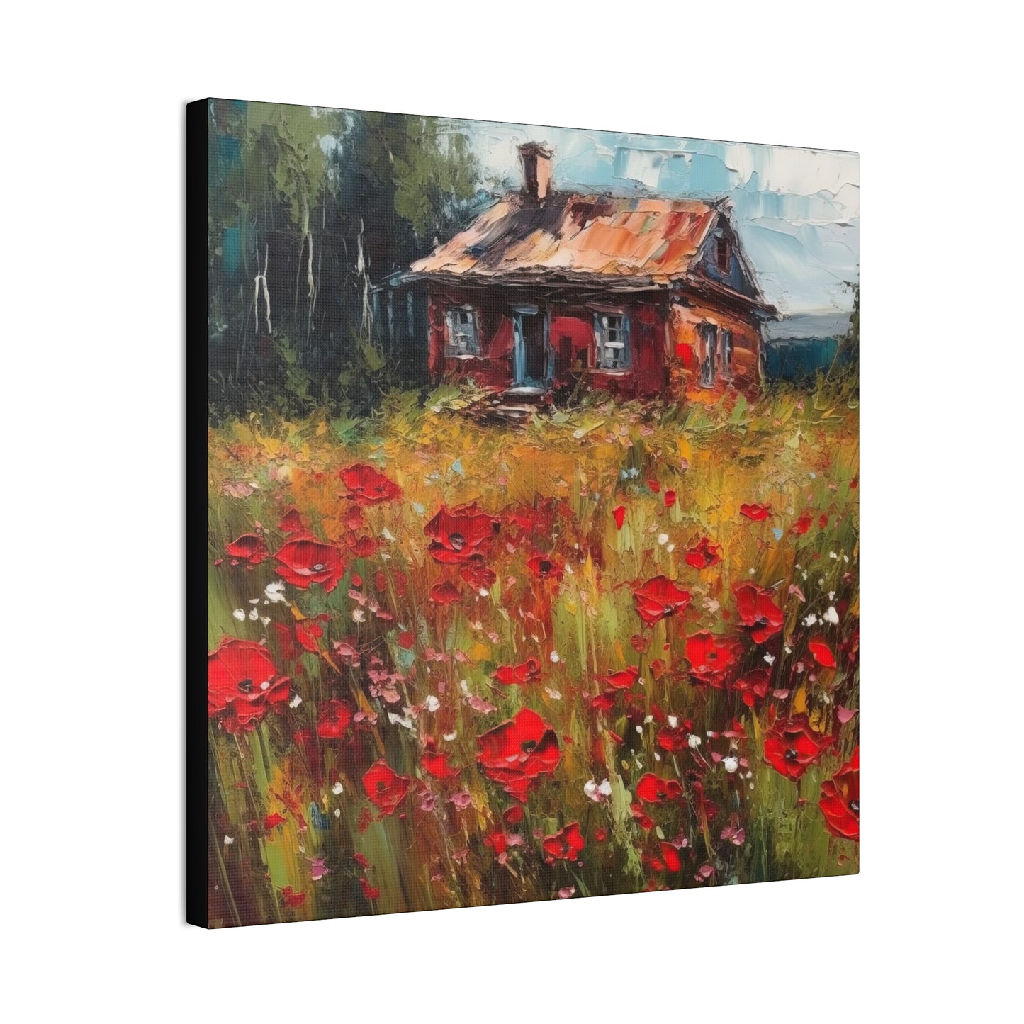 Red House Dreams Canvas