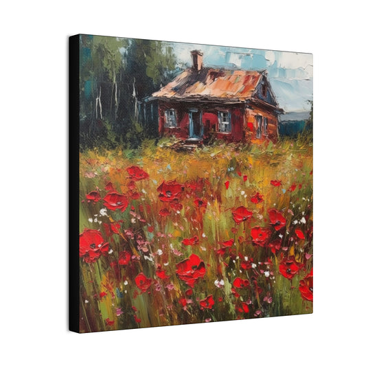 Red House Dreams Canvas