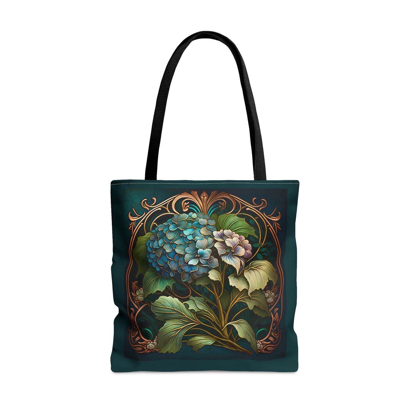 Art Nouveau Hydrangea Tote Bag