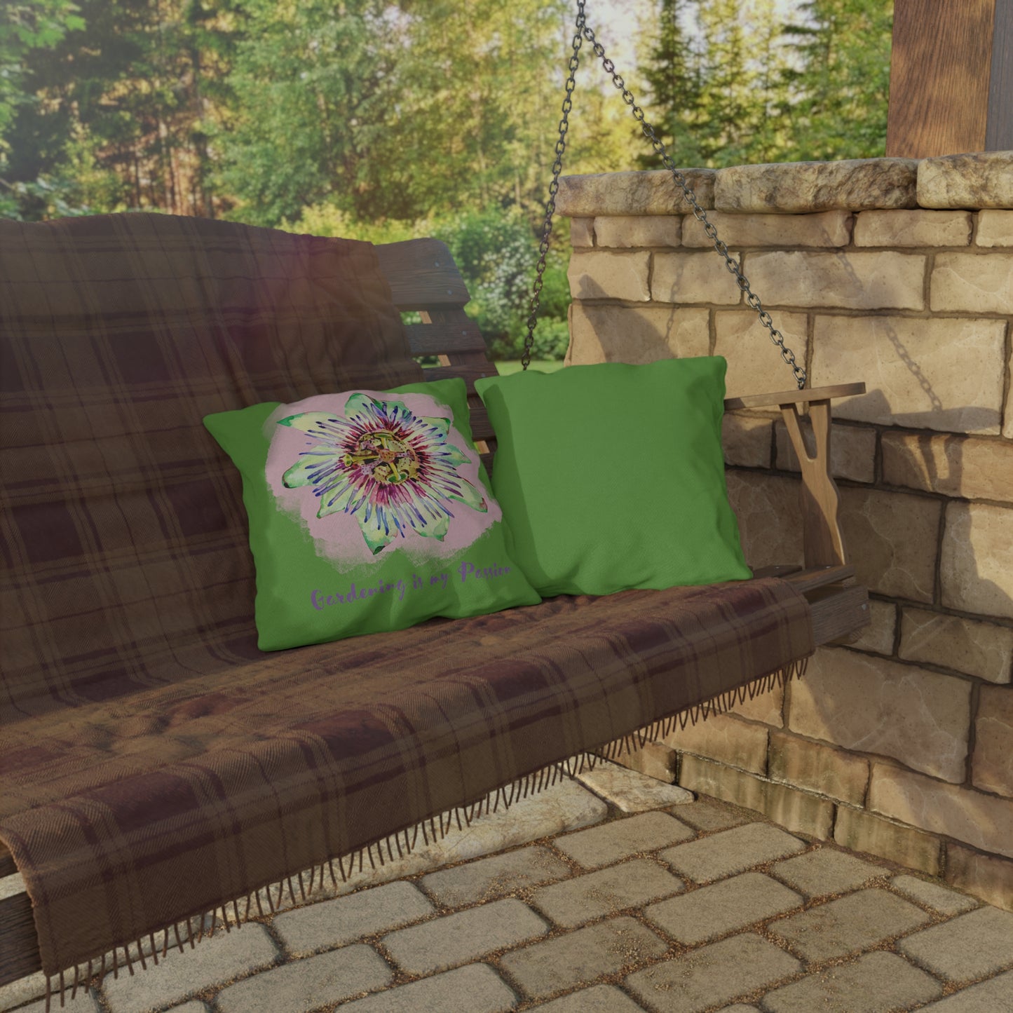 Gardening is my Passion Outdoor Pillows