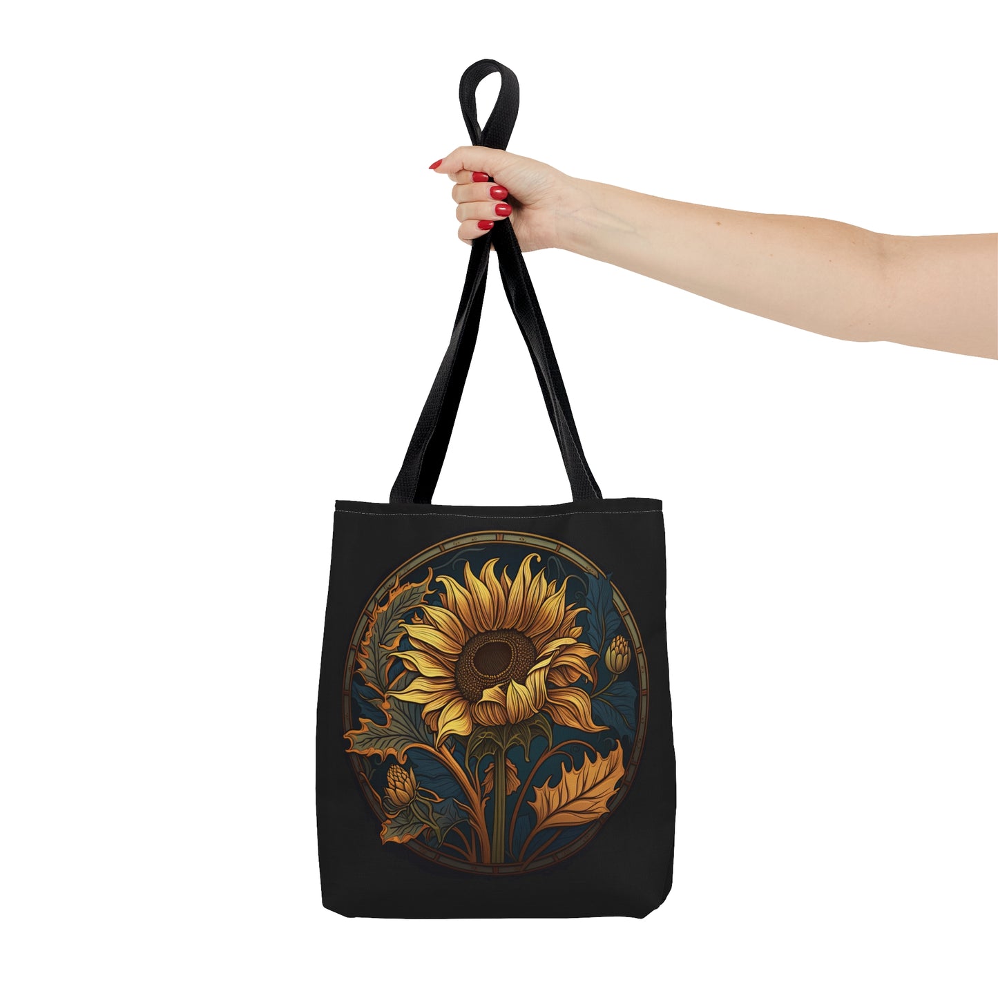 Art Nouveau Sunflower Tote Bag