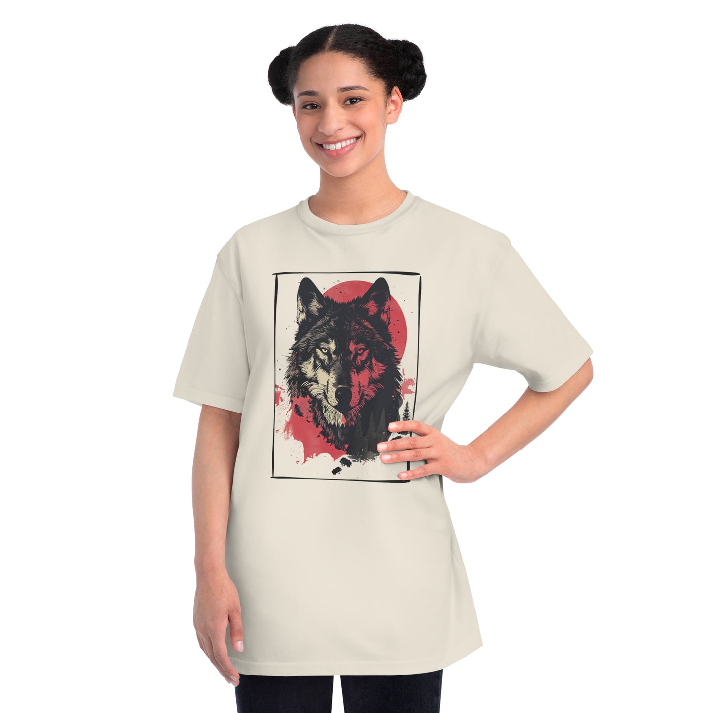 Red Wolf Eco-Friendly Organic Unisex Classic T-Shirt