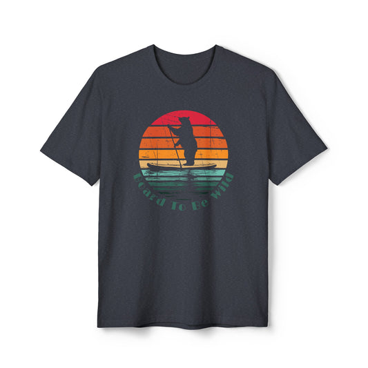 Board to Be Wild Eco-Friendly Paddleboard Bear Unisex District® Re-Tee®